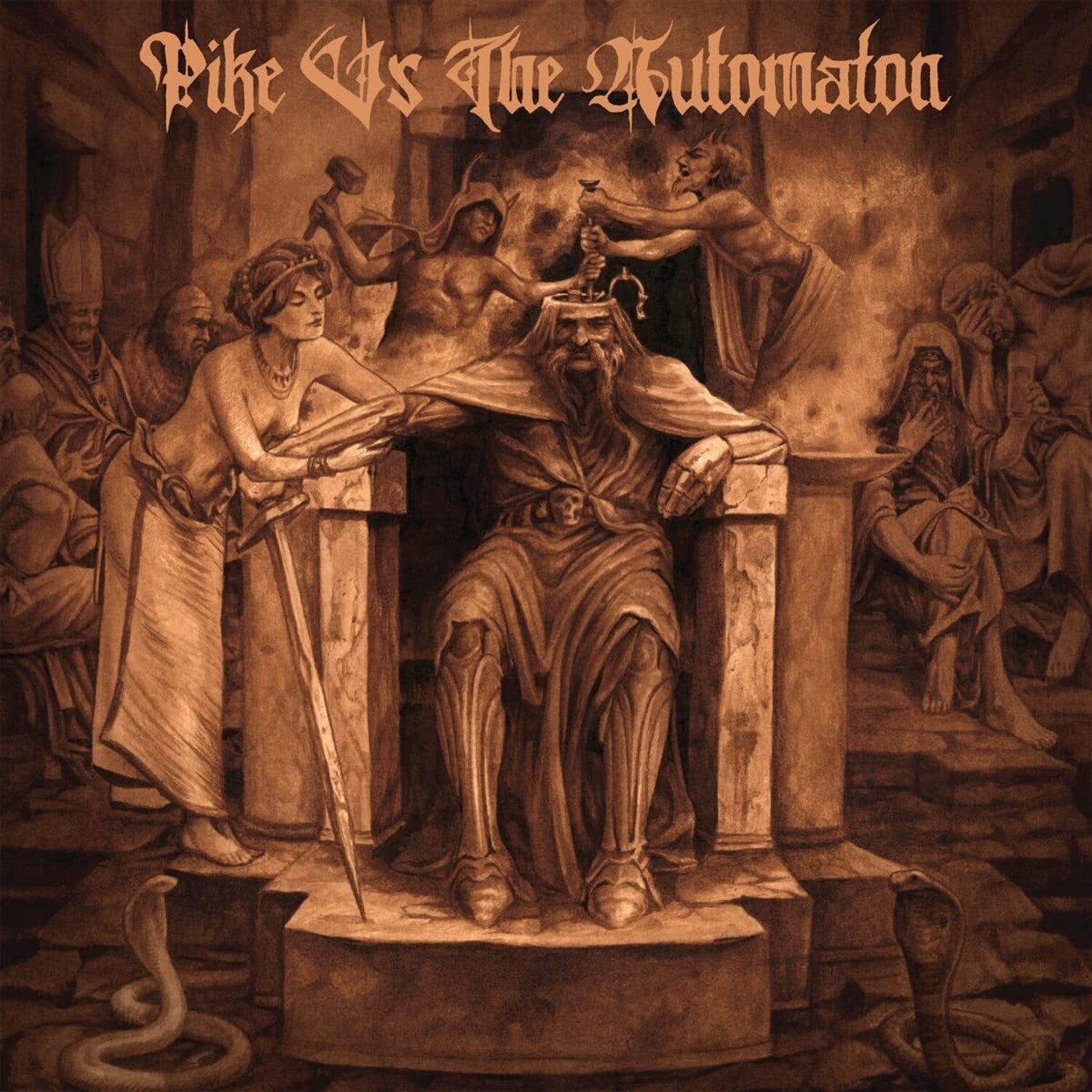Pike vs The Automaton (Opaque Orchid) 2xLP