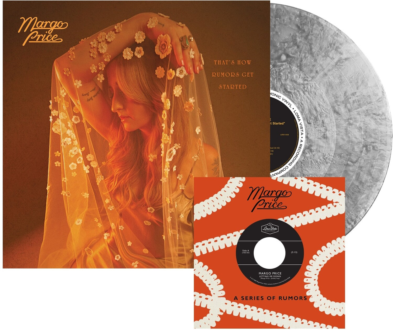 Margo Price - That’s How Rumors Get Started [Sliver LP + 7 Single] 2xLP (Silver Vinyl)
