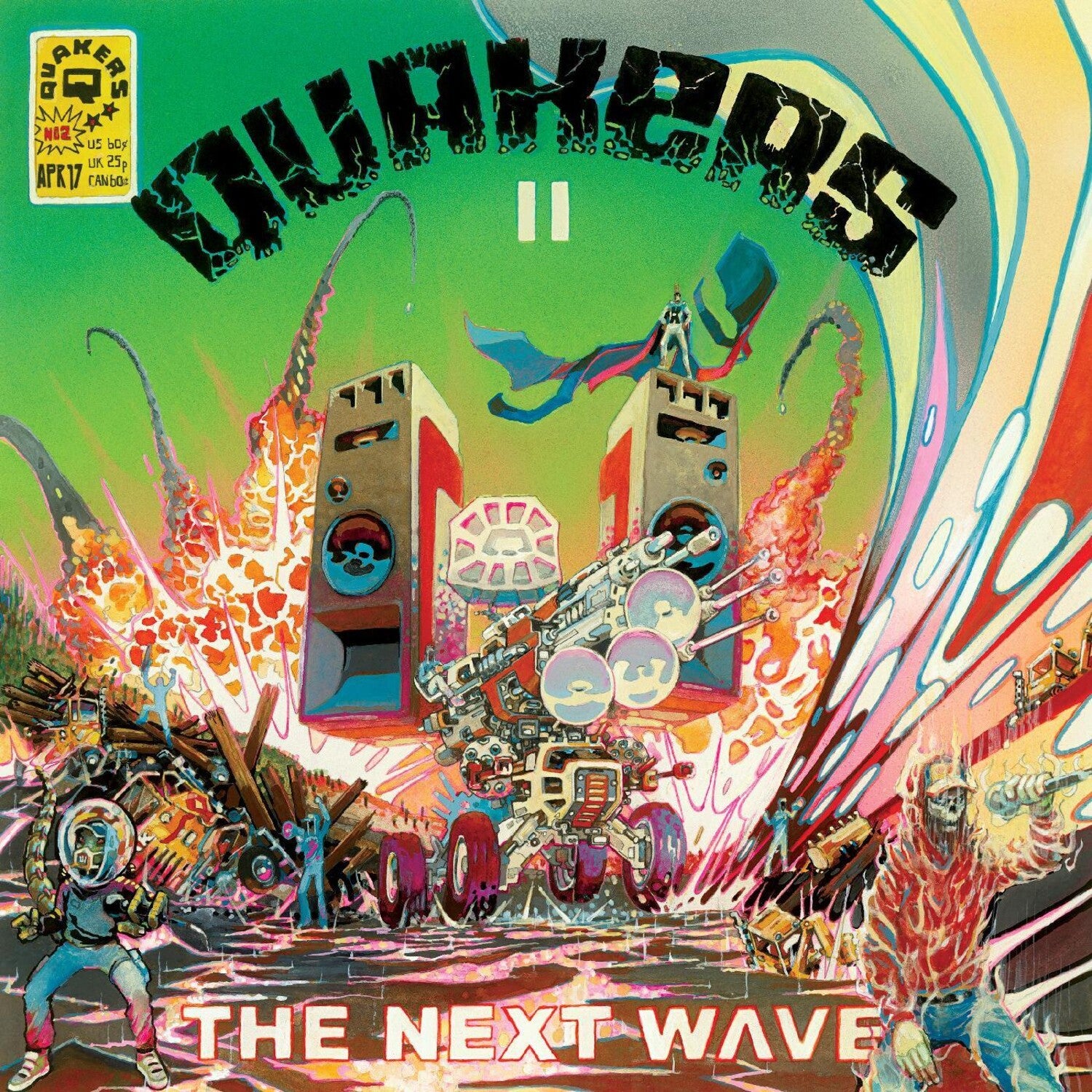 Quakers - Ii - The Next Wave 2xLP (Green Vinyl)
