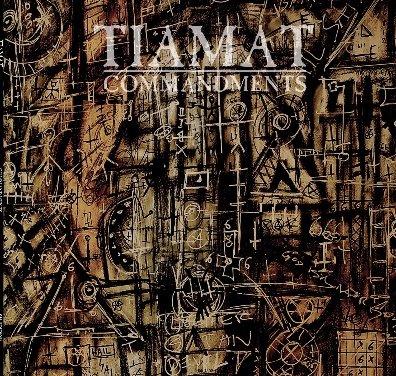 Tiamat - Commandments: An Anthology 2xLP (Gold Vinyl)