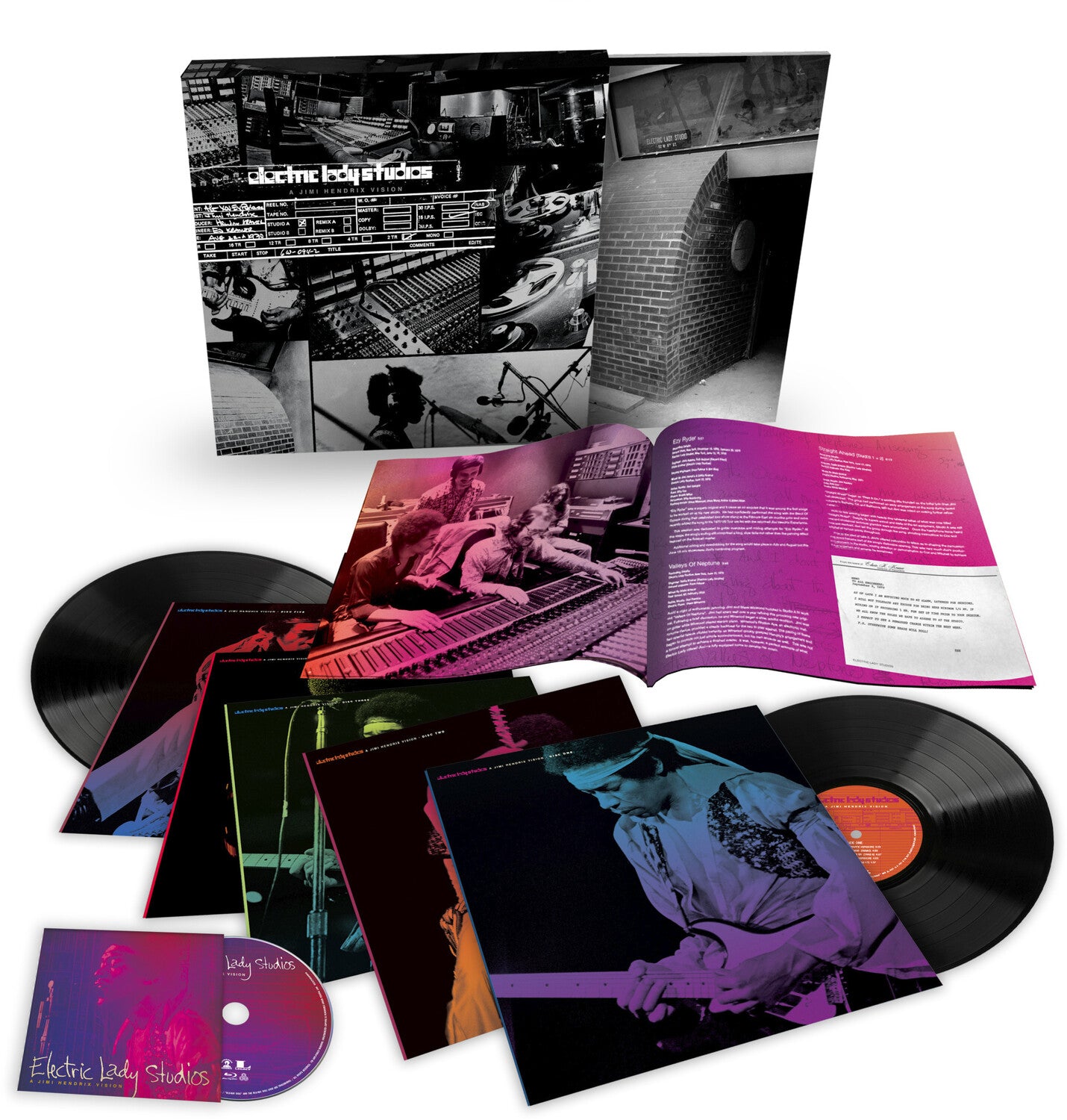 Jimi Hendrix - Electric Lady Studios: A Jimi Hendrix Vision 6xLP