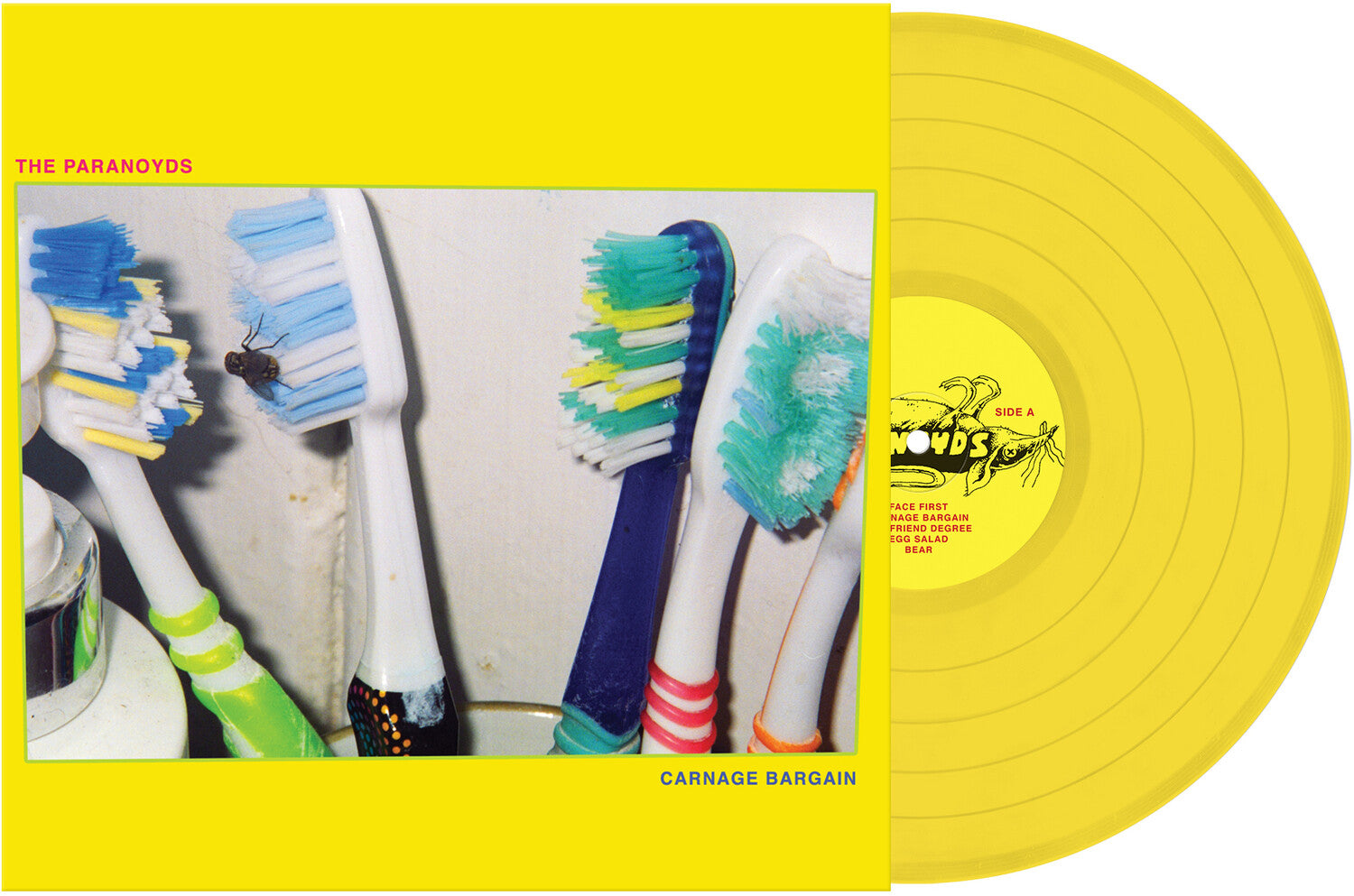 Paranoyds - Carnage Bargain (Yellow Vinyl)