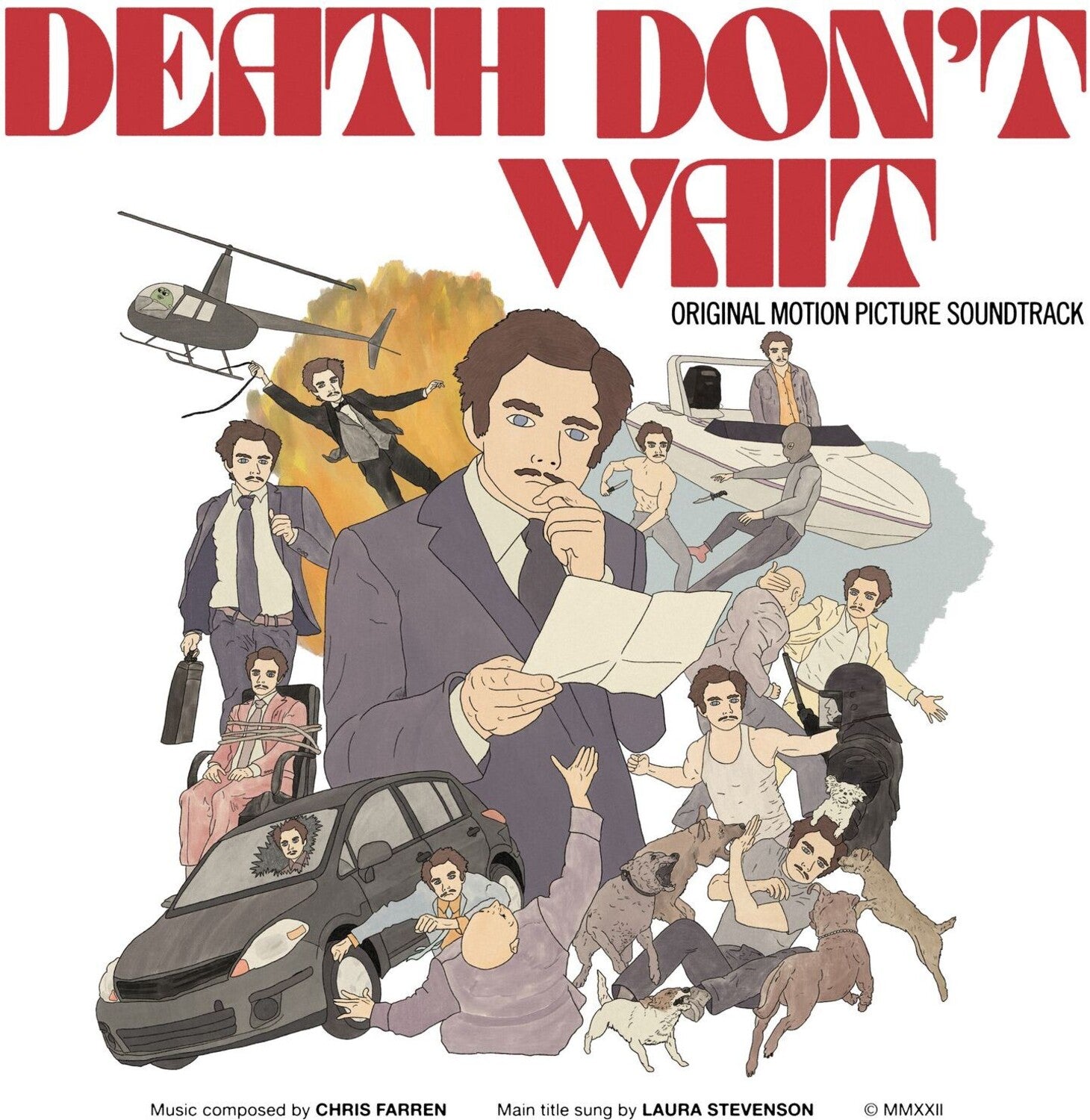 Chris Farren - Death Don't Wait (Original Soundtrack) (Clear Vinyl)