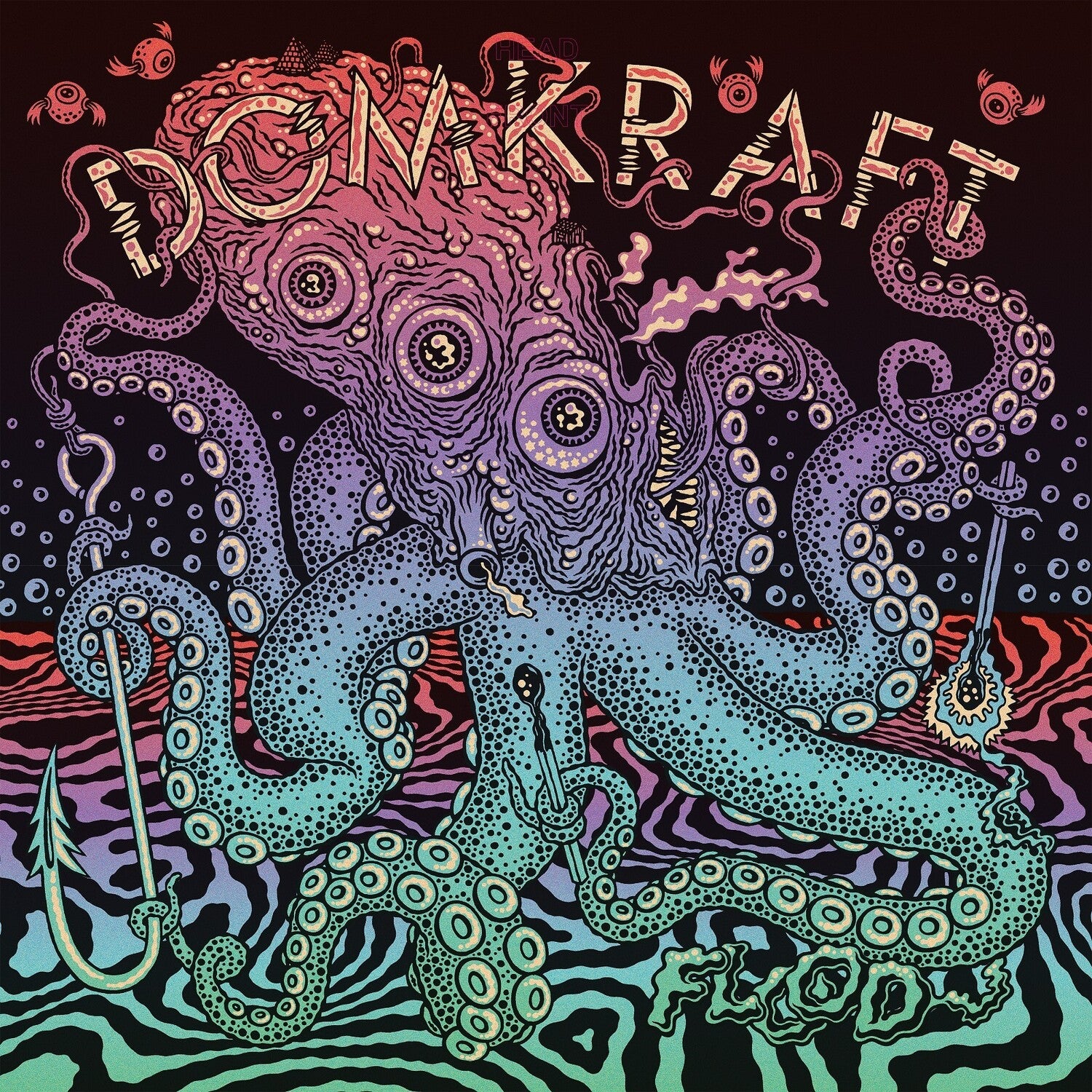 Domkraft - Flood (Aqua Vinyl)