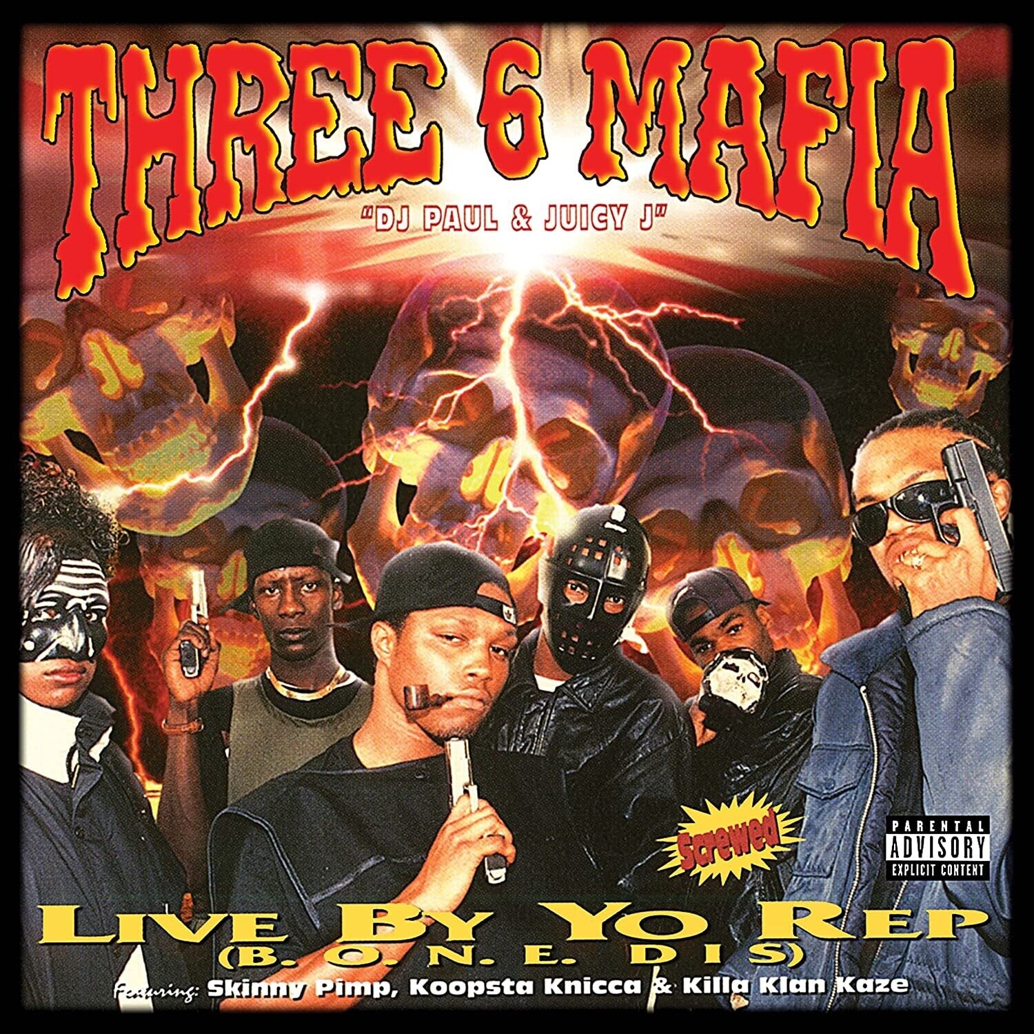 Three 6 Mafia - Live By Yo Rep (Clear Vinyl)