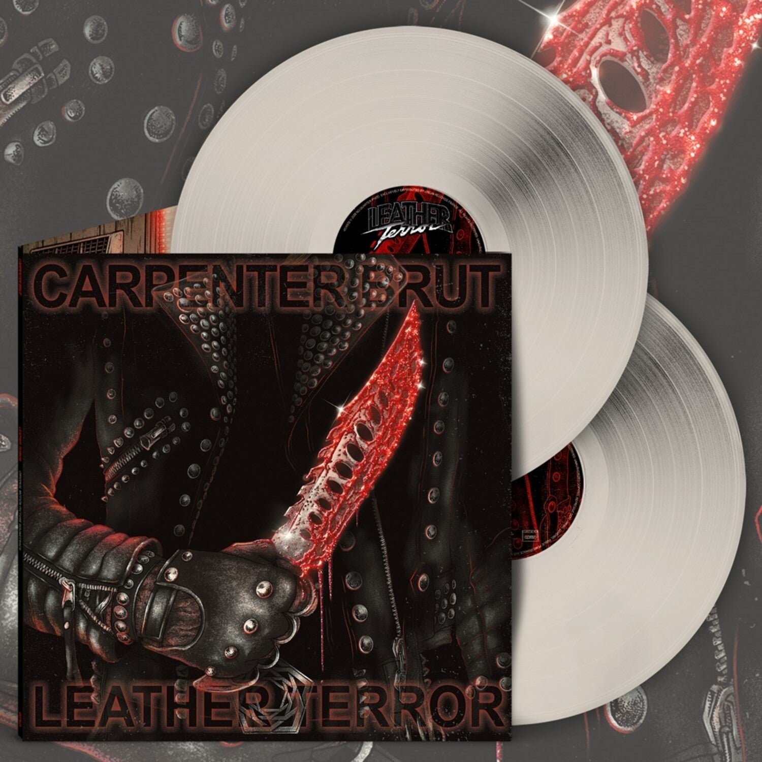 Carpenter Brut - Leather Terror 2xLP (White Vinyl)