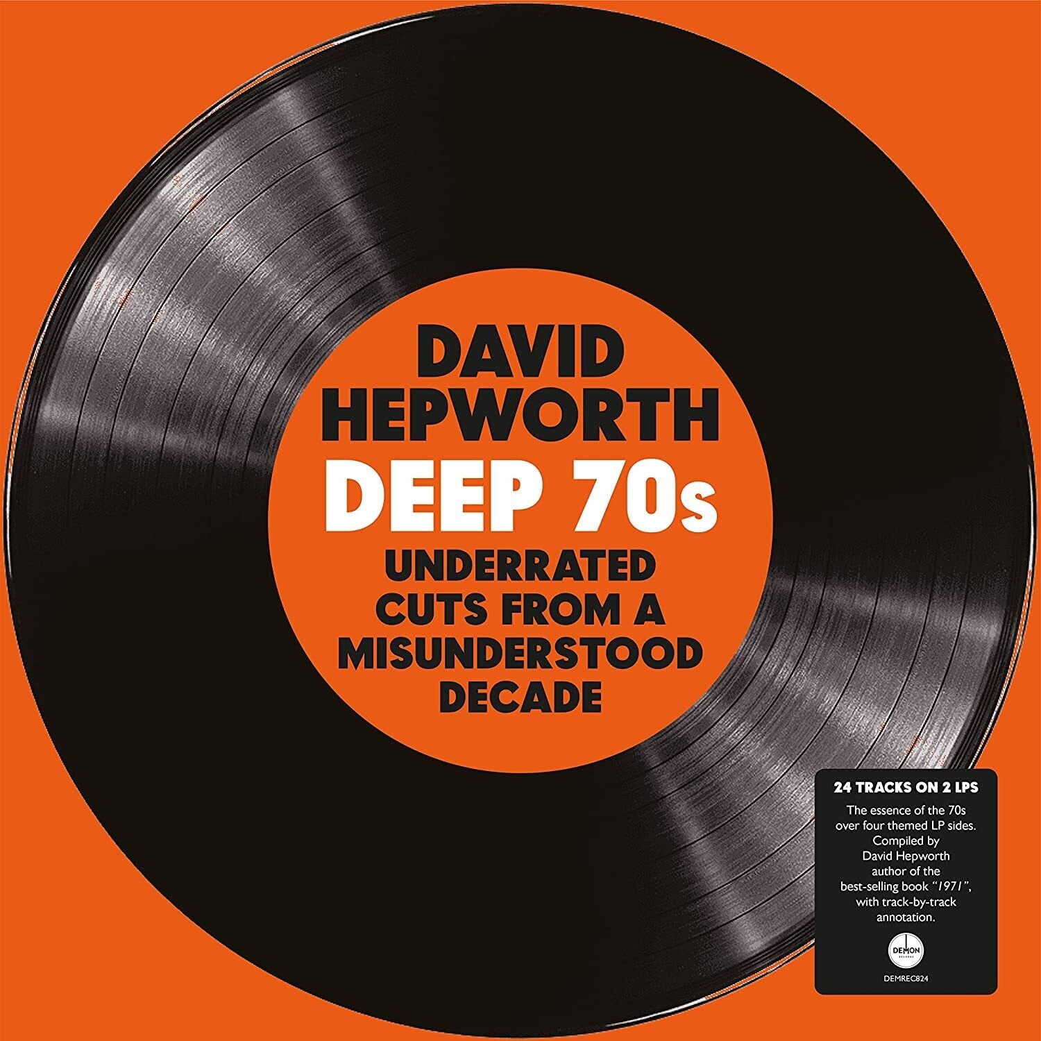 Various Artists - David Hepworth's Deep 70S: Underrated Cuts From A Misunderstood Decade (Clear Vinyl)