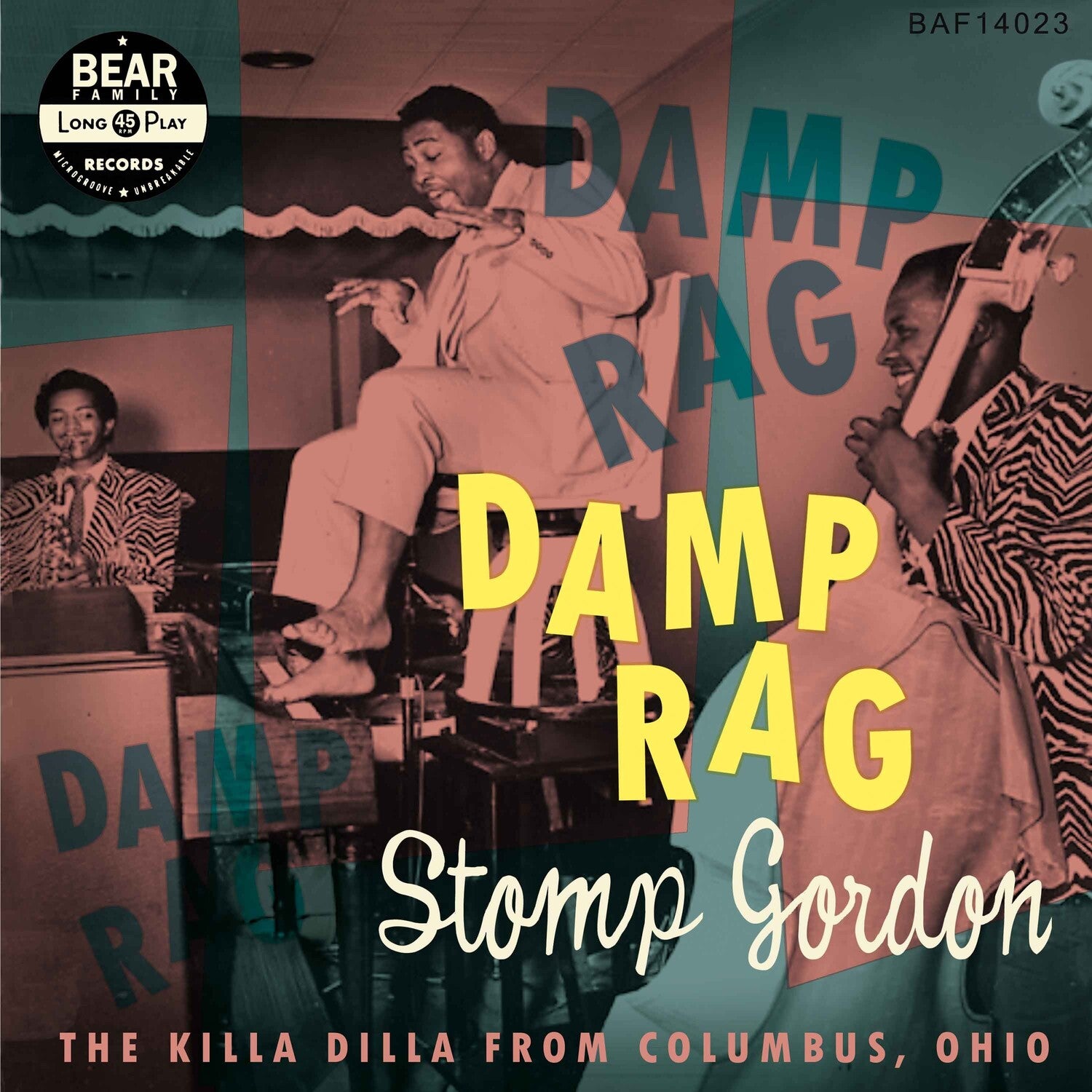Stomp Gordon - Damp Rag: The Killa Dilla From Columbus Ohio 2xLP