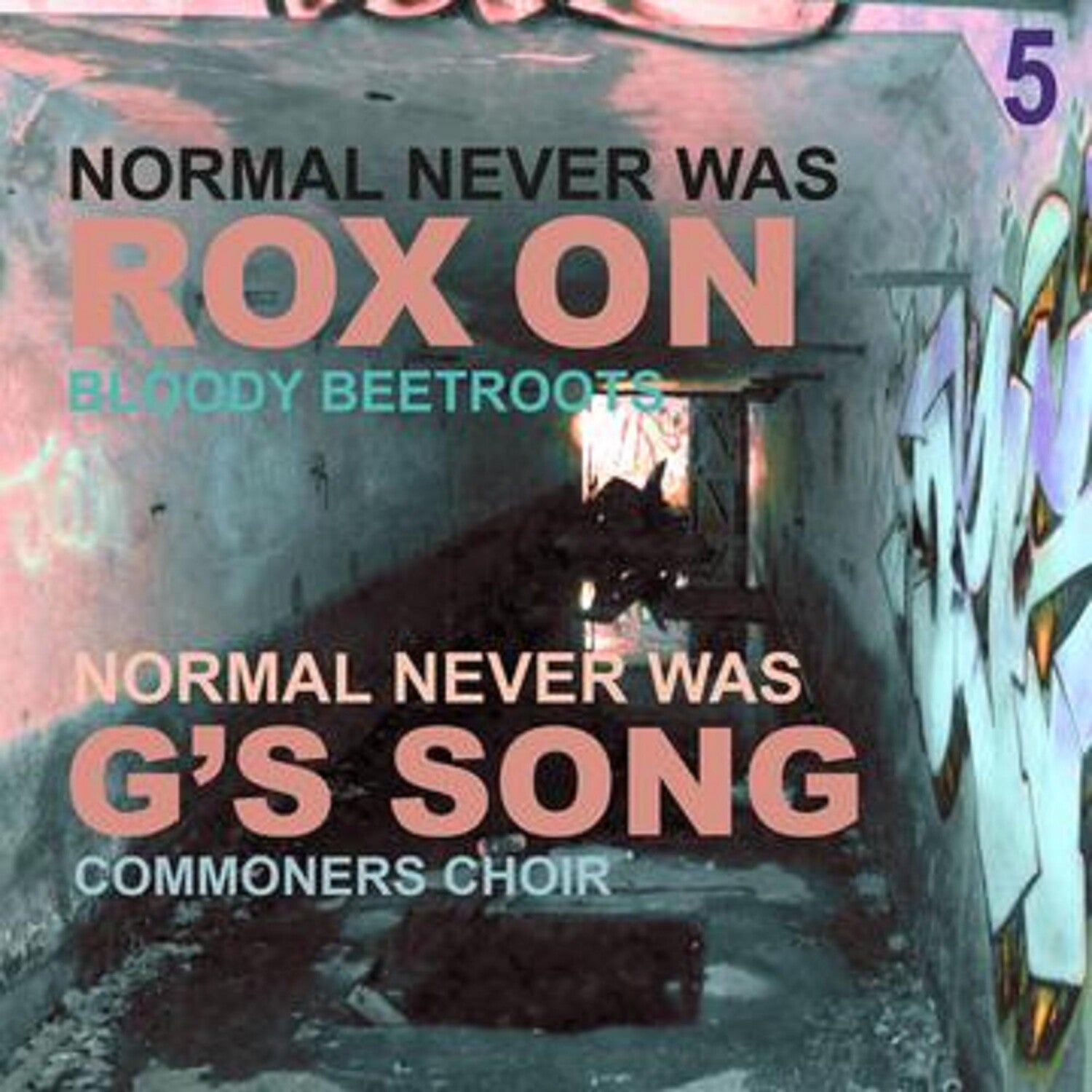 Crass - Normal Never Was V (Blue Vinyl)