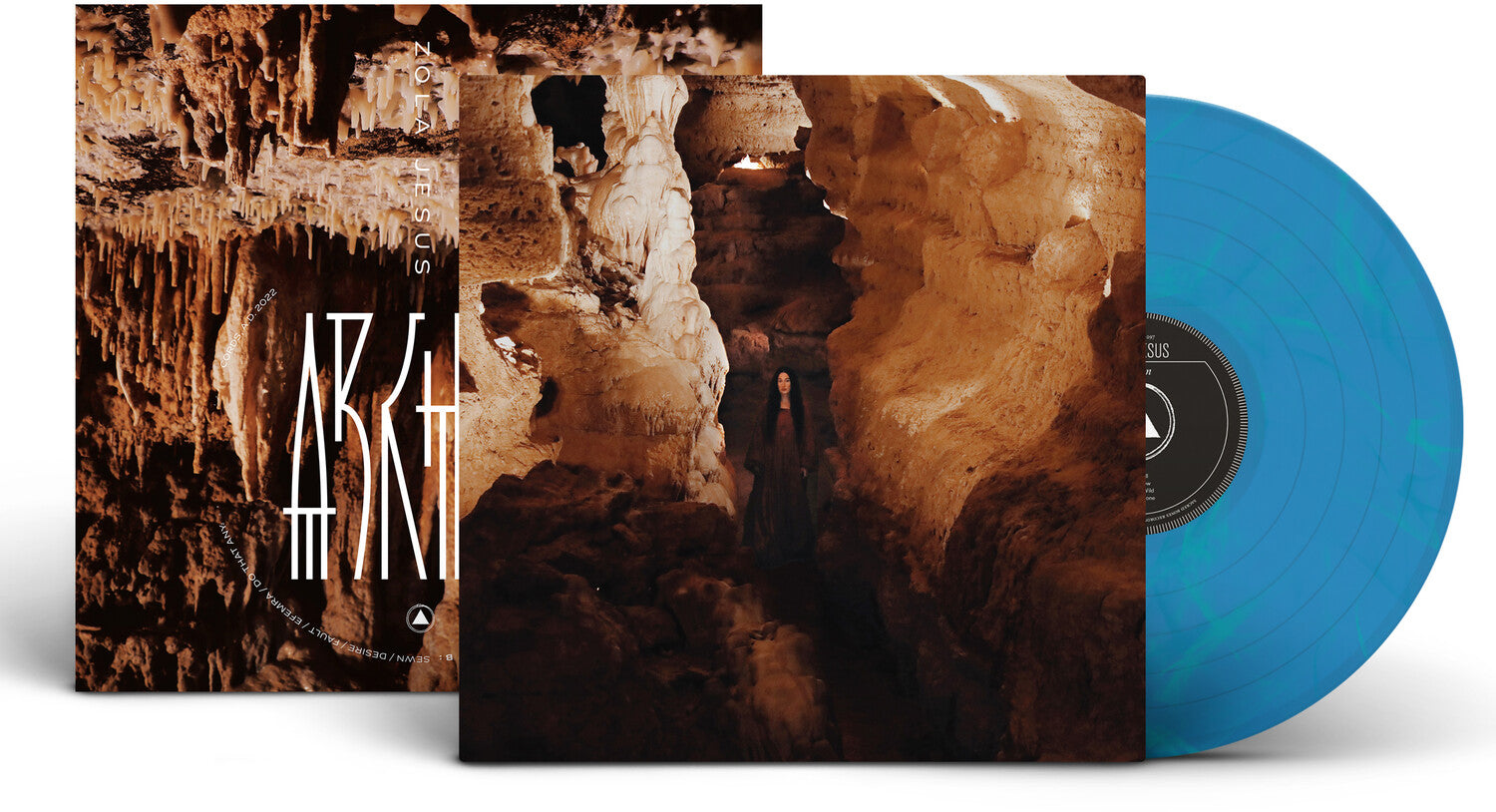 Zola Jesus - Arkhon - Clear Teal (Clear Vinyl)
