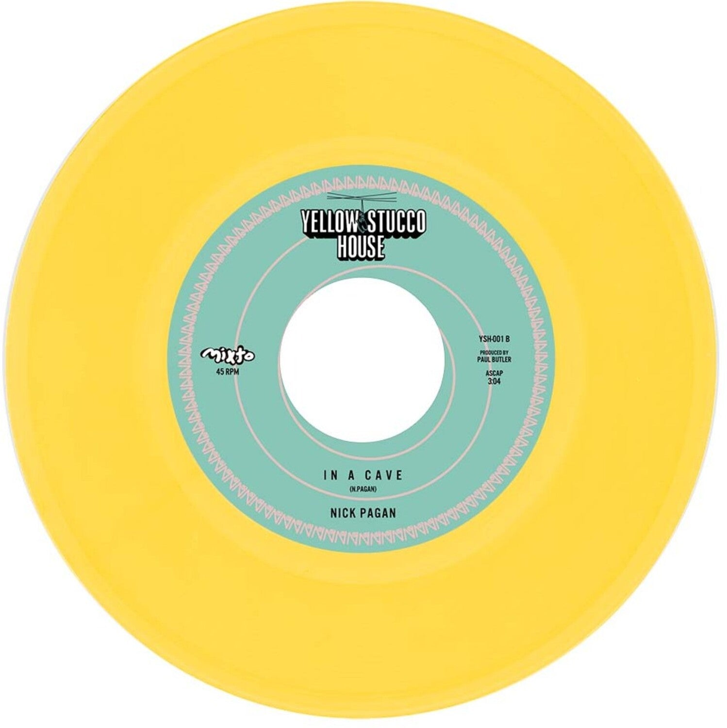 Nick Pagan - In A Cave B/w Hardly Use My Hands