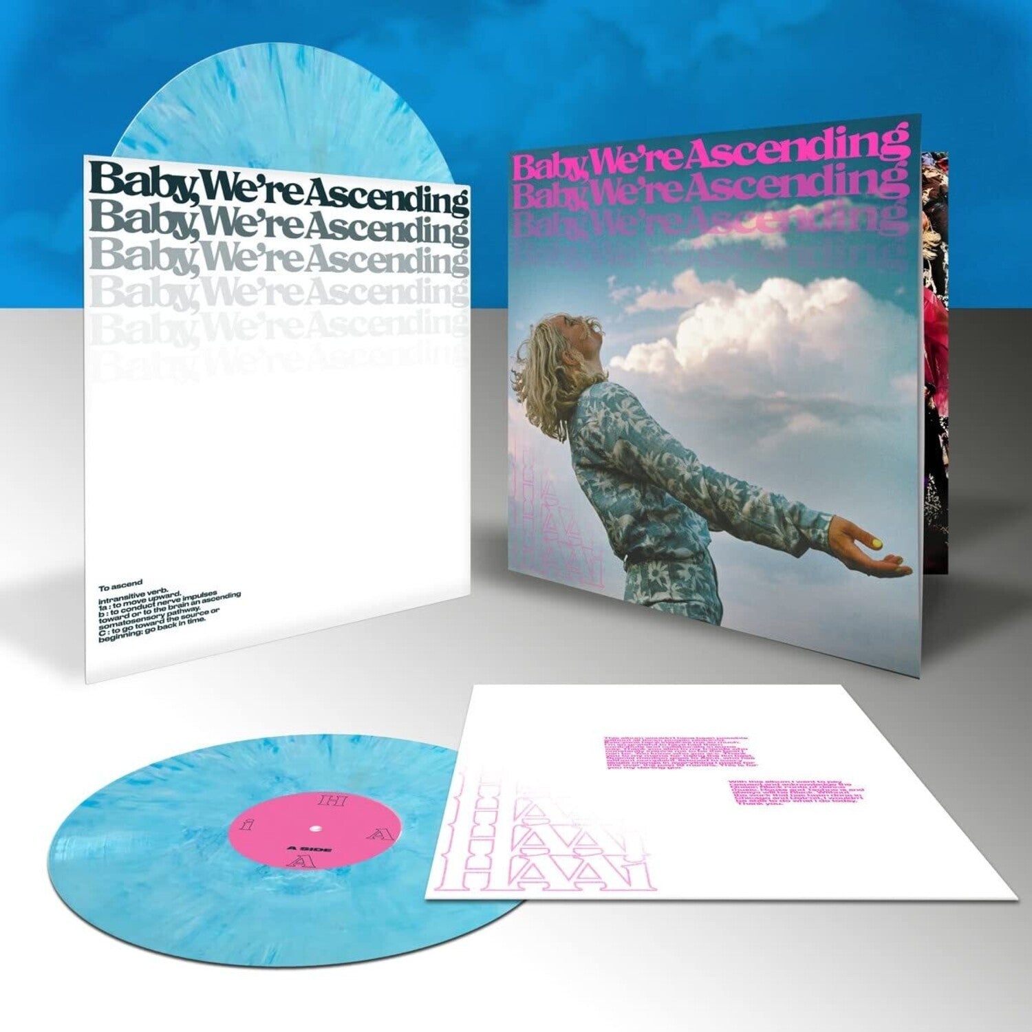 Haai - Baby, We're Ascending 2xLP (Blue Vinyl)