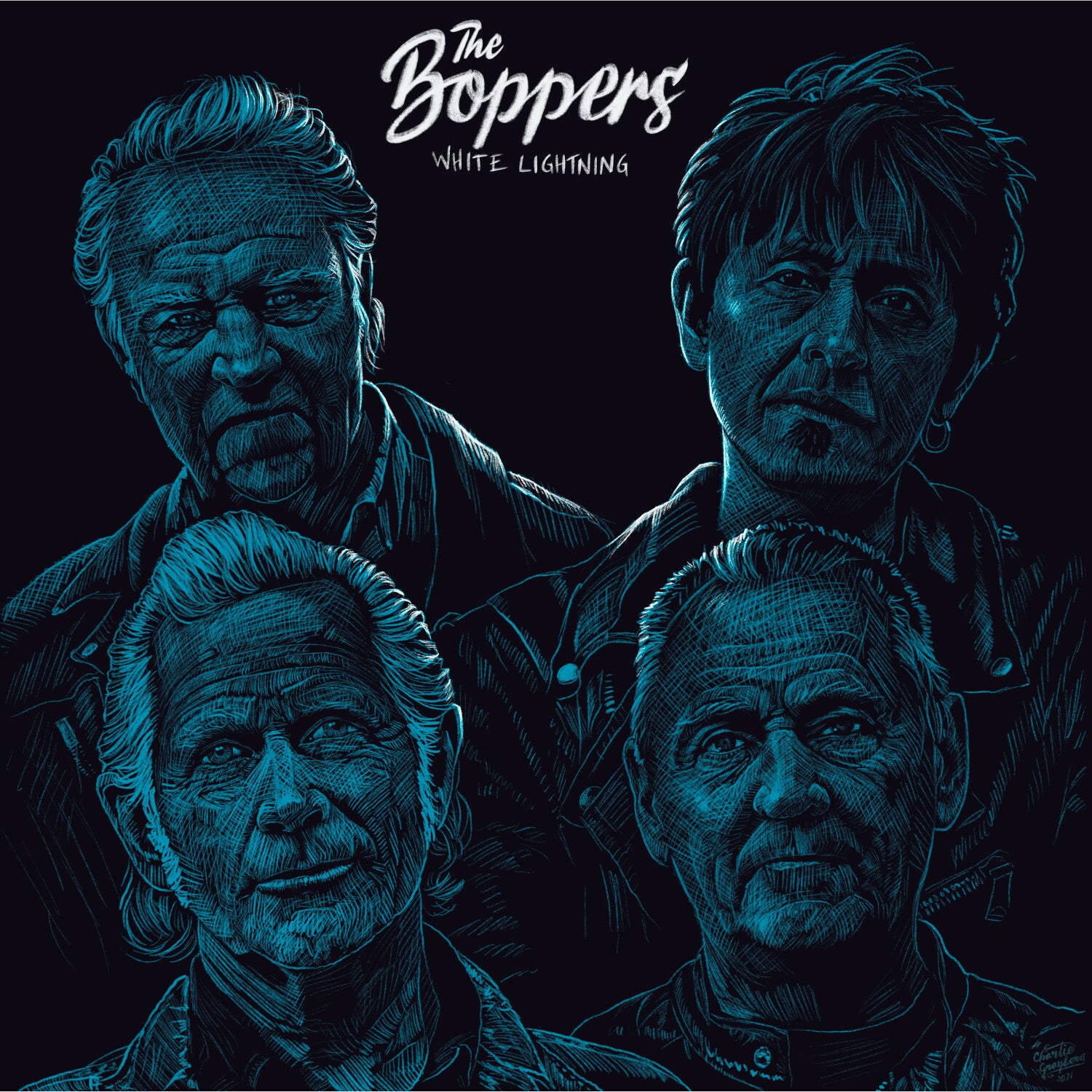 Boppers - White Lightning (CD)