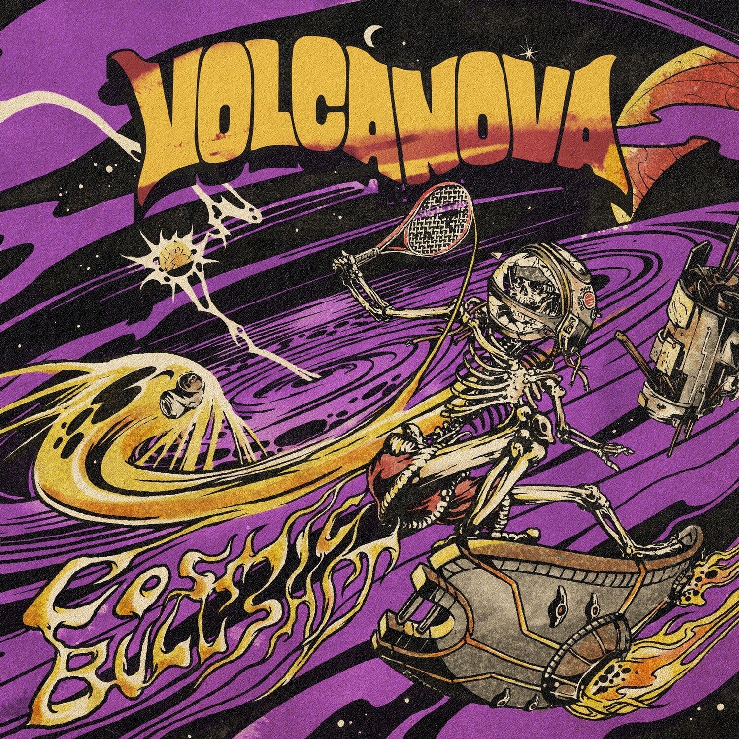 Volcanova - Cosmic Bullshit (Purple Vinyl)