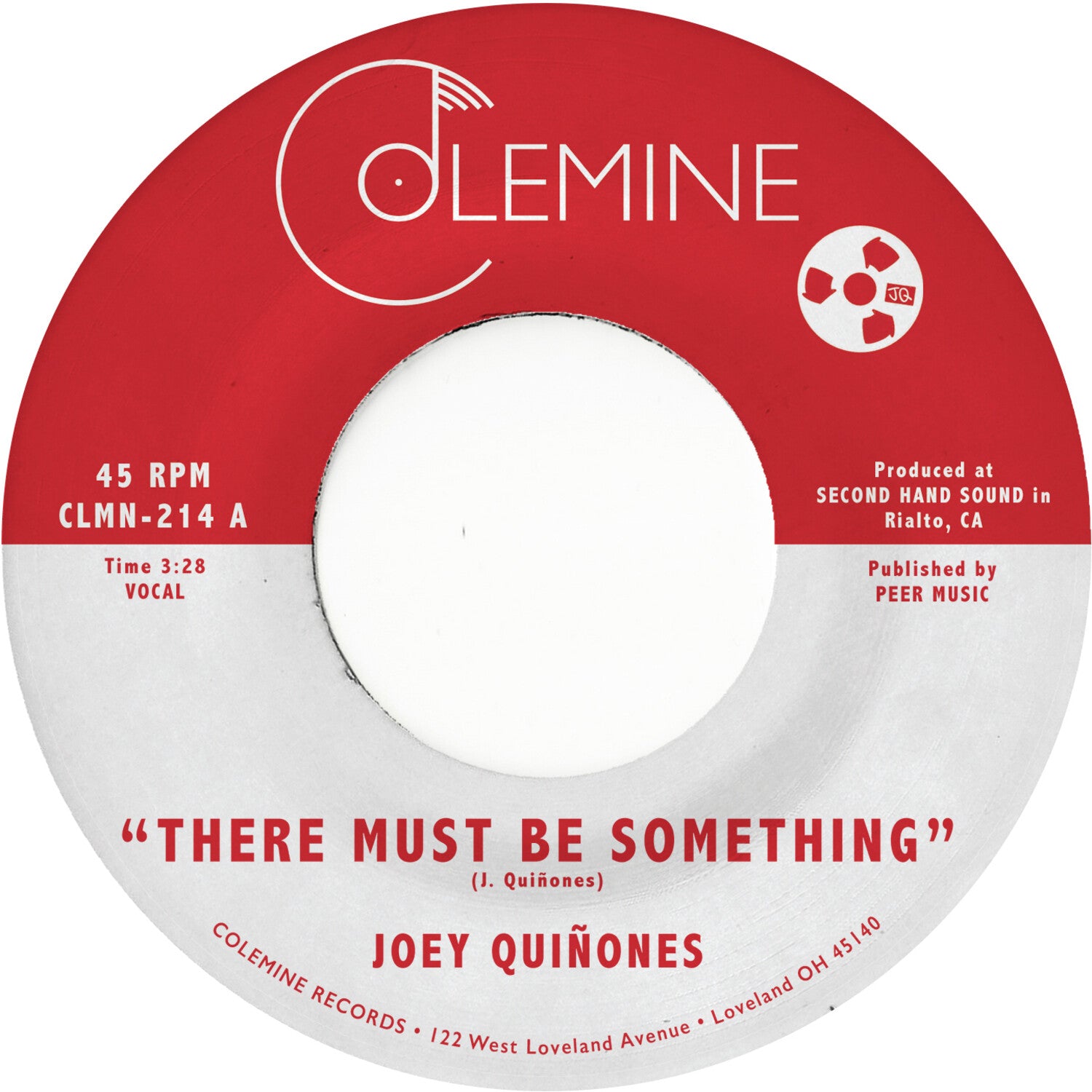 Joey Quinones - There Must Be Something (Clear Vinyl)
