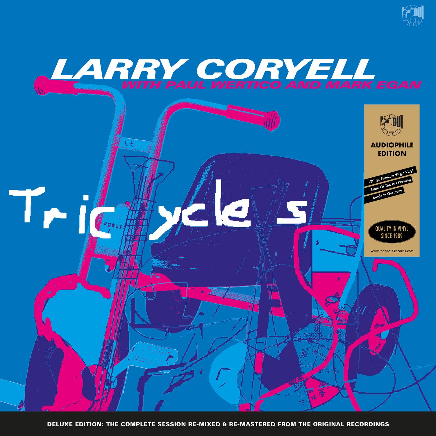 Larry Coryell / Paul Wertico / Mark Egan - Tricycles 2xLP