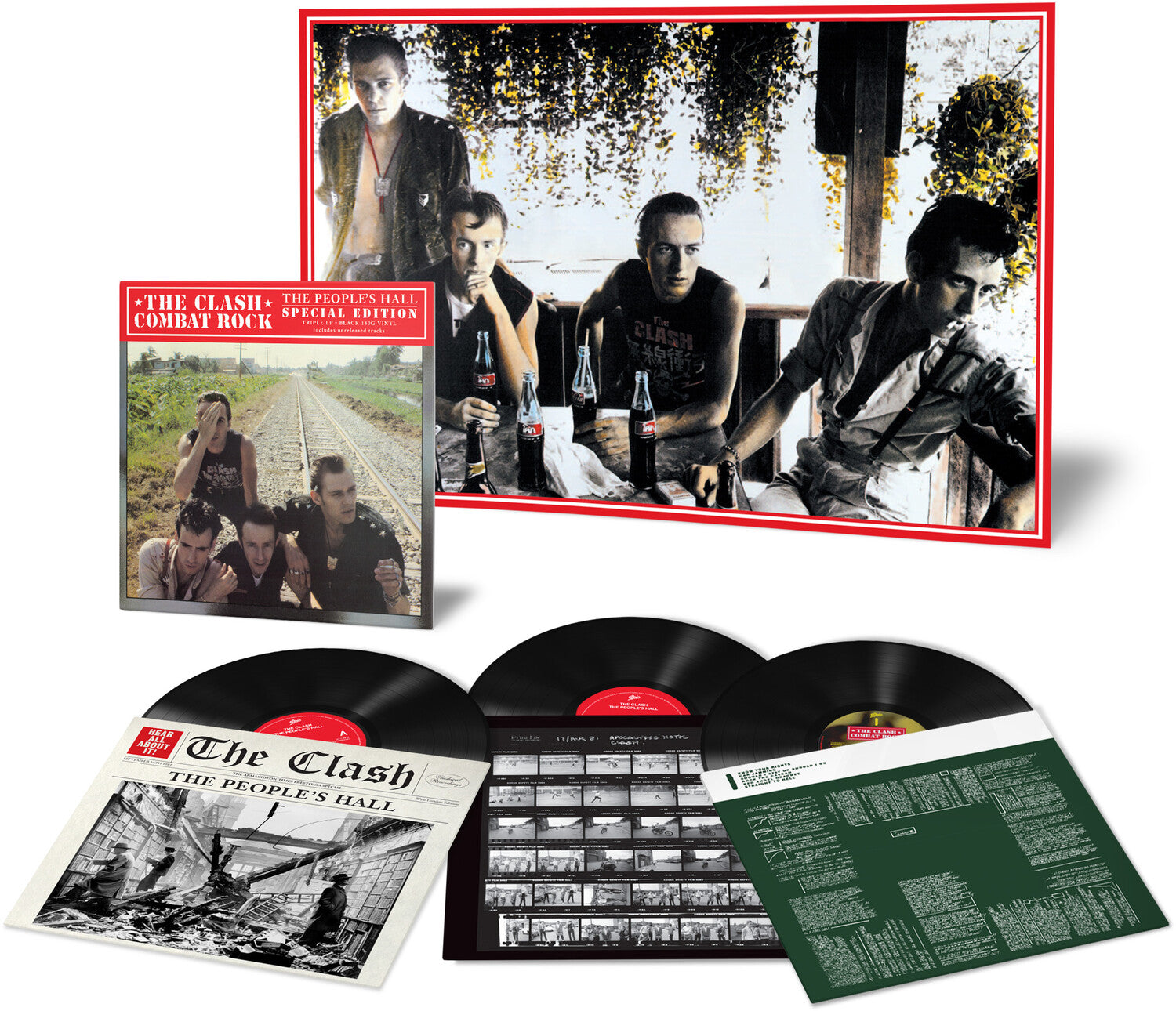 The Clash - Combat Rock + The People's Hall 3xLP (Special Edition)