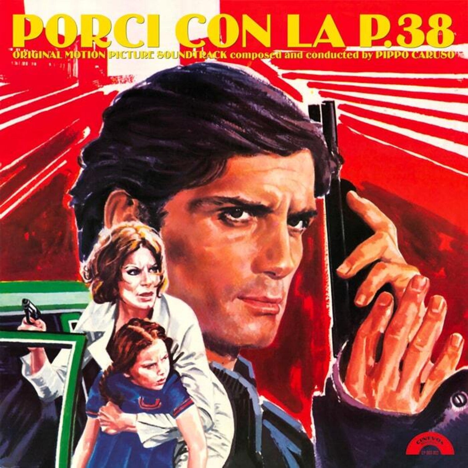 Pippo Caruso - Porci Con La P.38 (Original Soundtrack) (Red Vinyl)