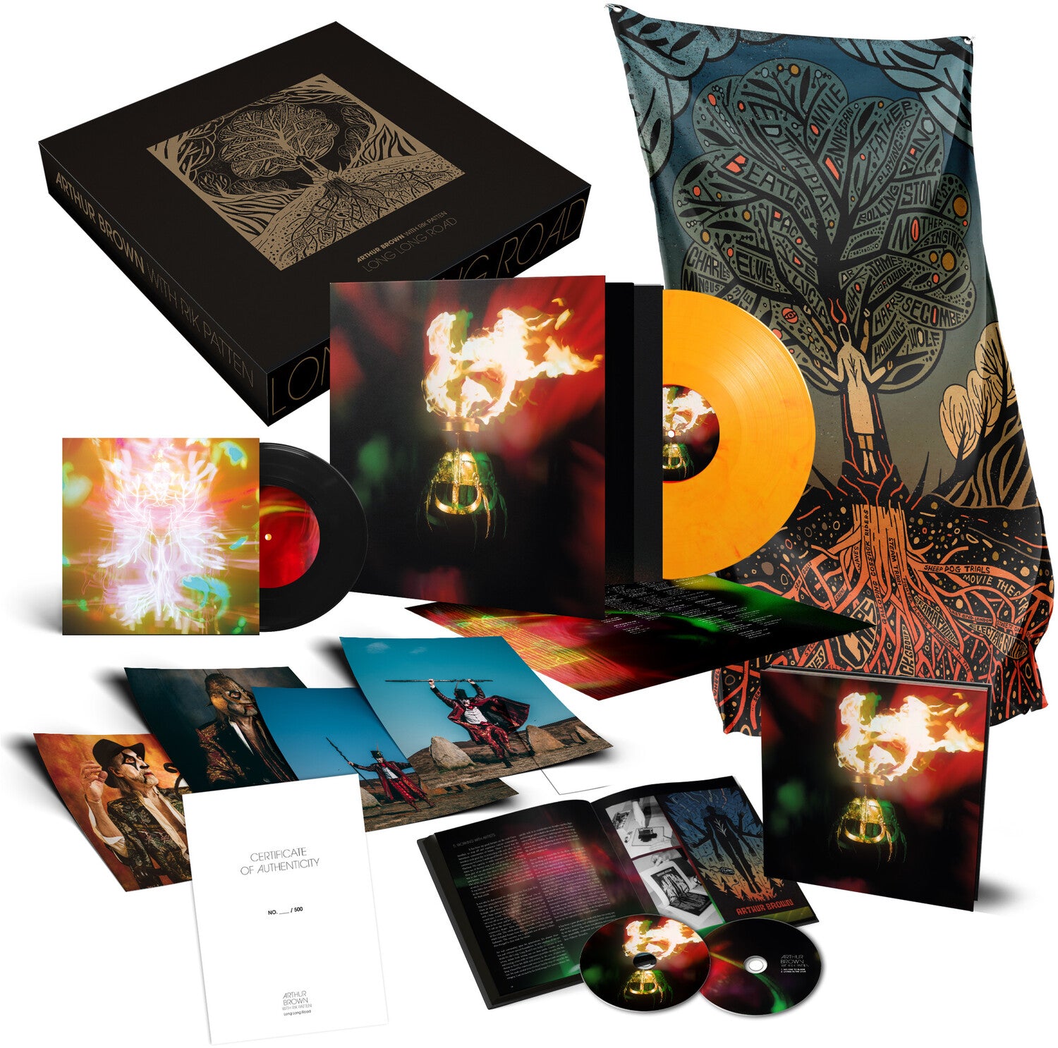 Arthur Brown - Long Long Road (Orange Vinyl)