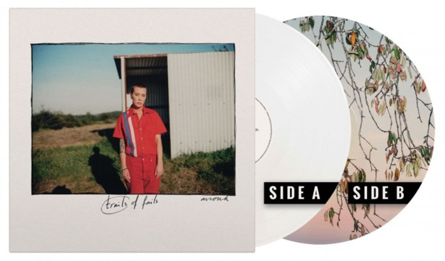 Anouk - Trails Of Fails - Limited 180-Gram Vinyl Features a White Colored A-Side with a Unique Photoprint on the B-Side (White Vinyl)