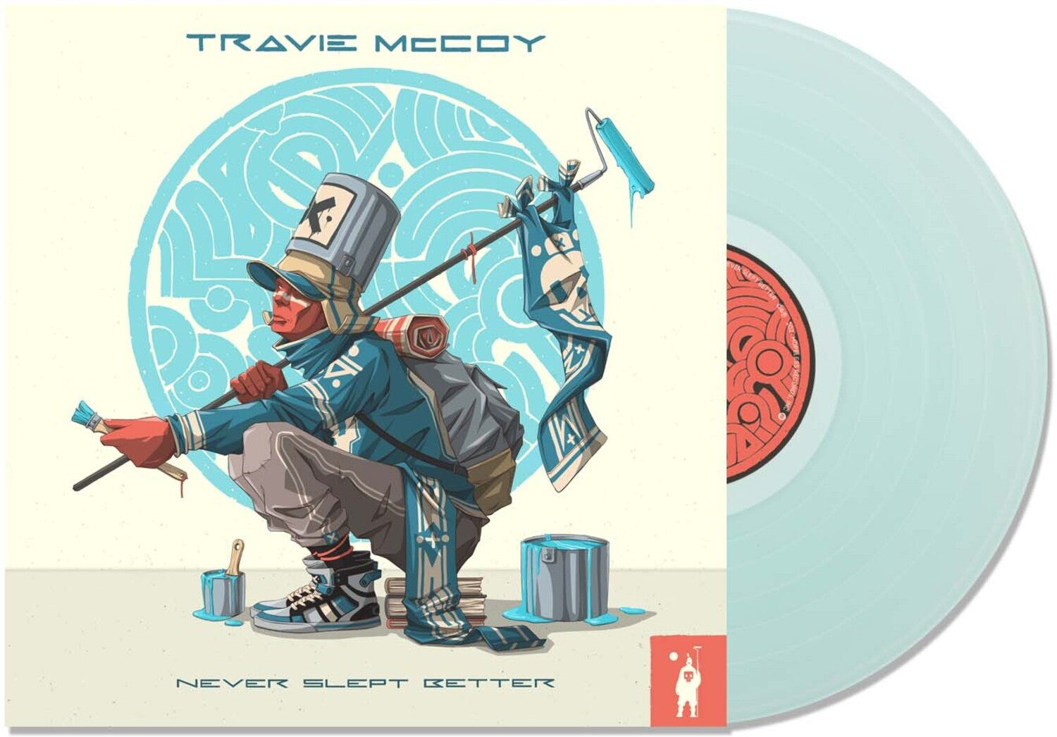 Travie McCoy - Never Slept Better - ELECTRIC BLUE (Blue Vinyl)