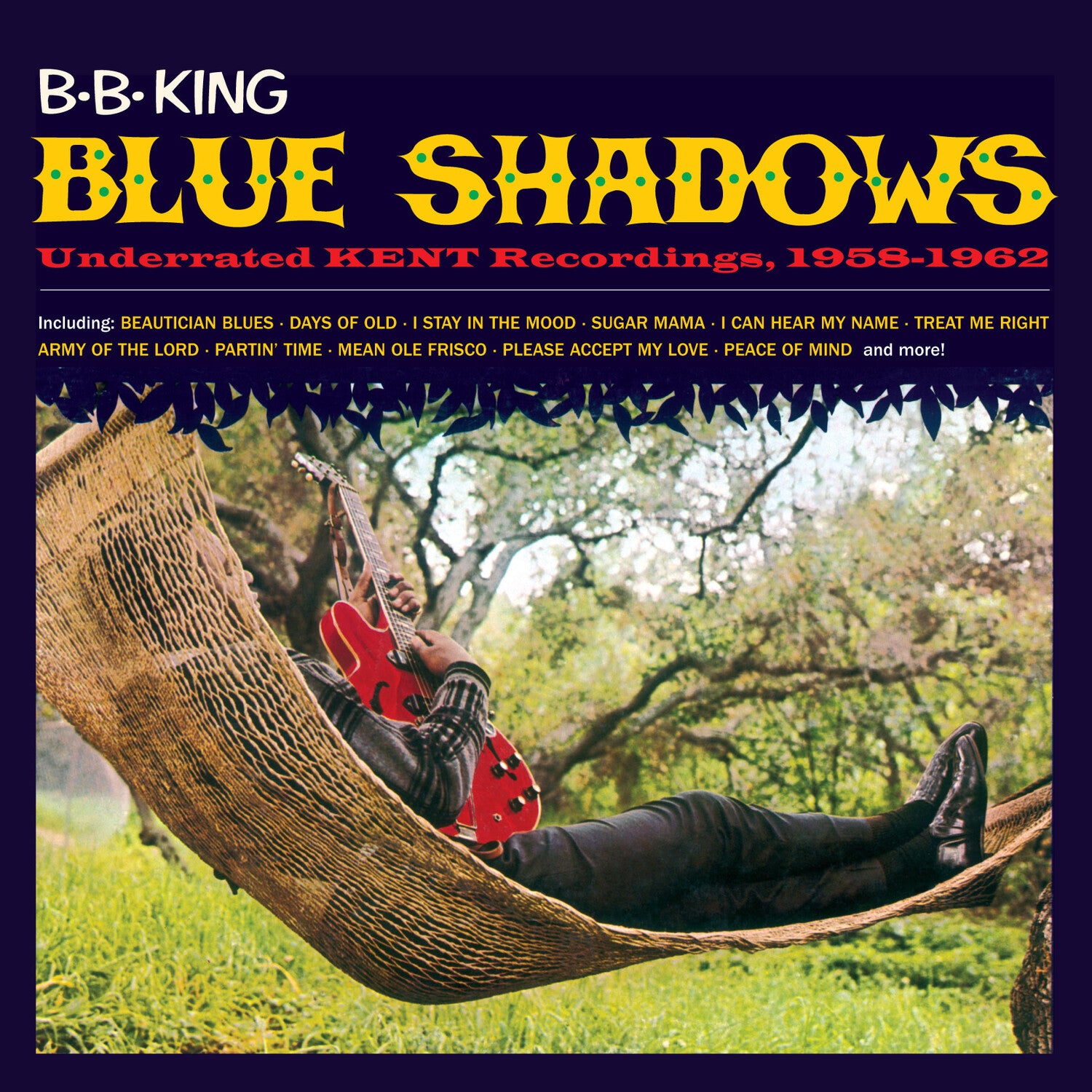 B.B. King - Blue Shadows - 180 — vinyl LP album cover