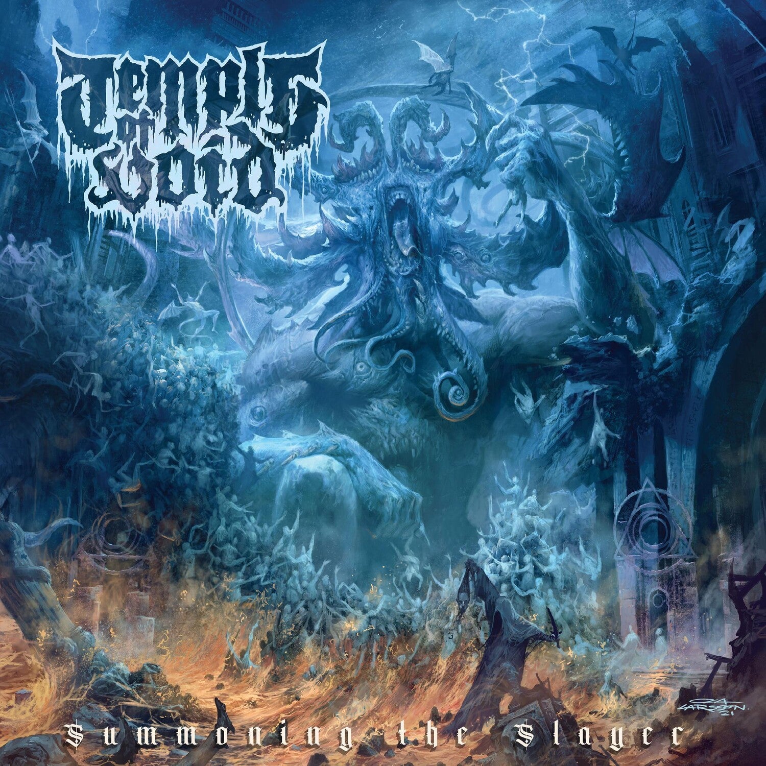 Temple of Void - Summoning The Slayer (Orange Vinyl)