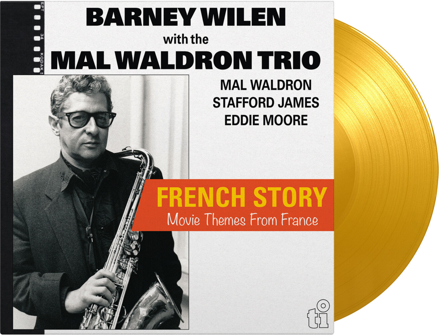 Barney Wilen / Mal Waldron Trio - French Story - (Original Soundtrack) 2xLP (Yellow Vinyl)