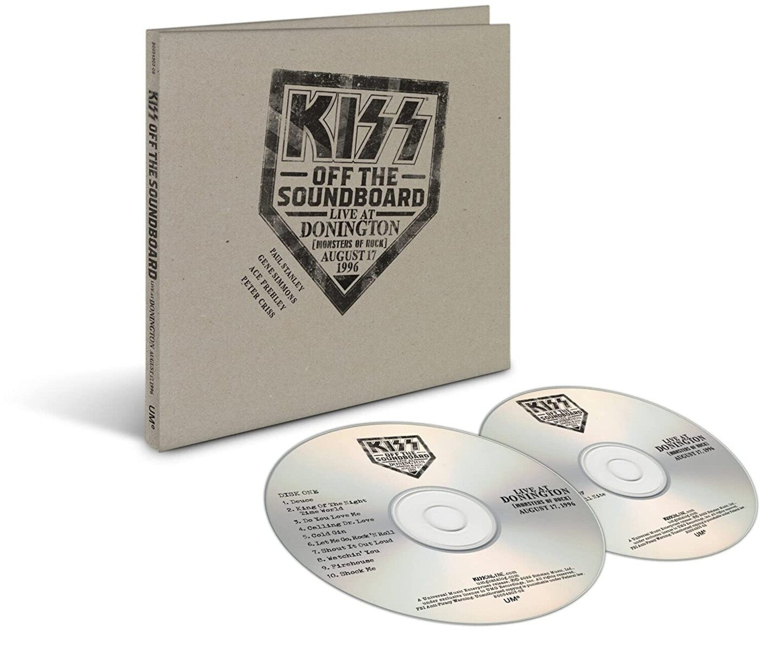 Kiss Off The Soundboard: Live At Donington 1996 (CD)