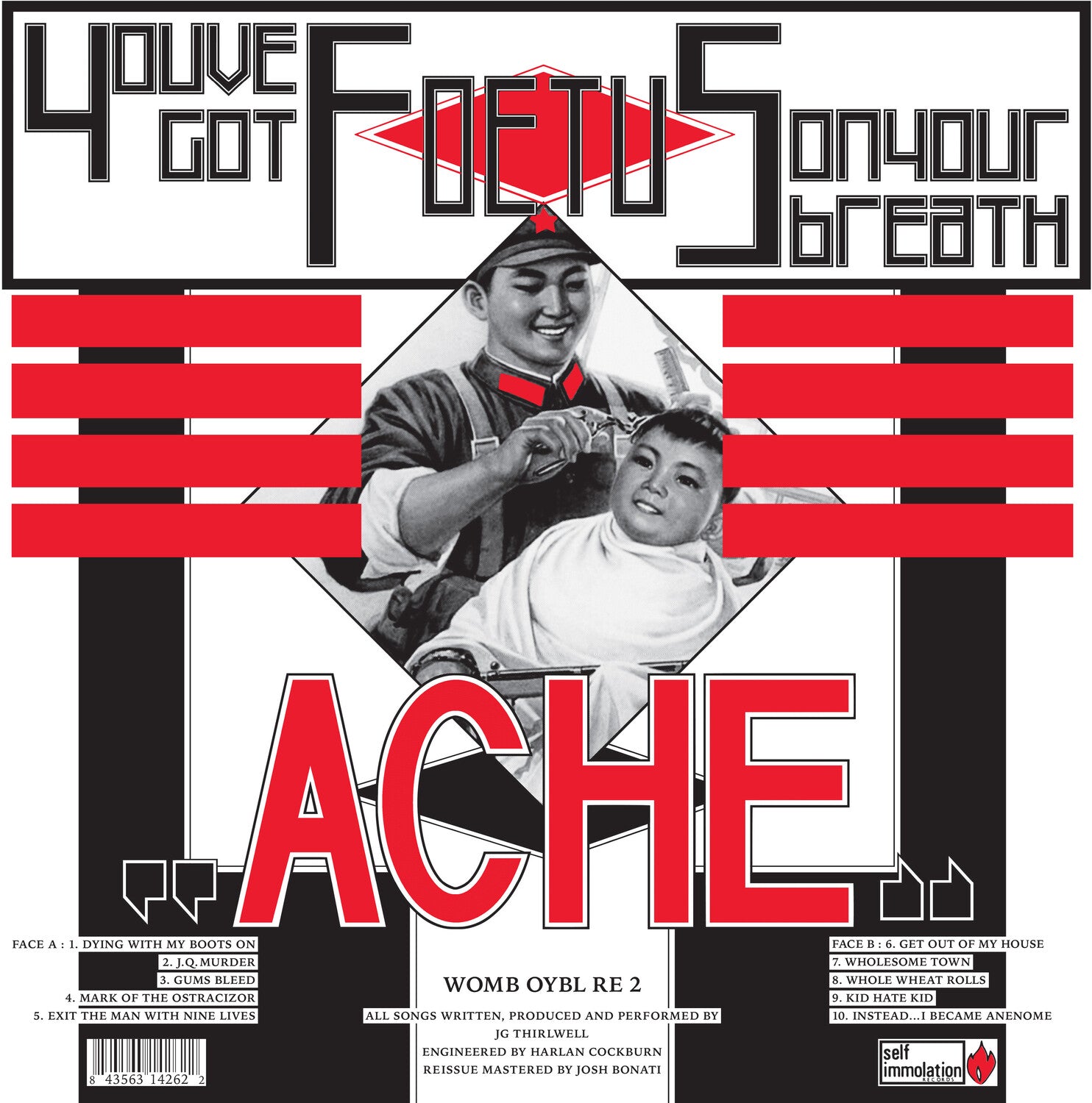 Foetus - Ache (White Vinyl)