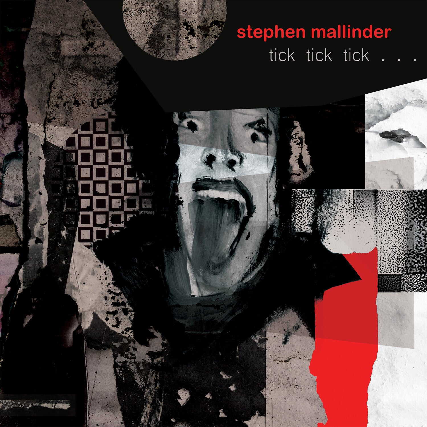 Stephen Mallinder - Tick Tick Tick - Black & Red (Red Vinyl)