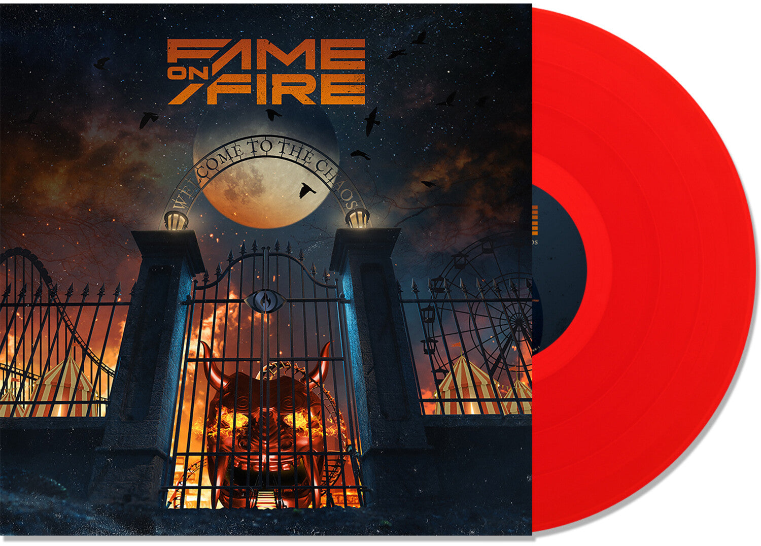 Fame on Fire - Welcome To The Chaos (Red Vinyl)