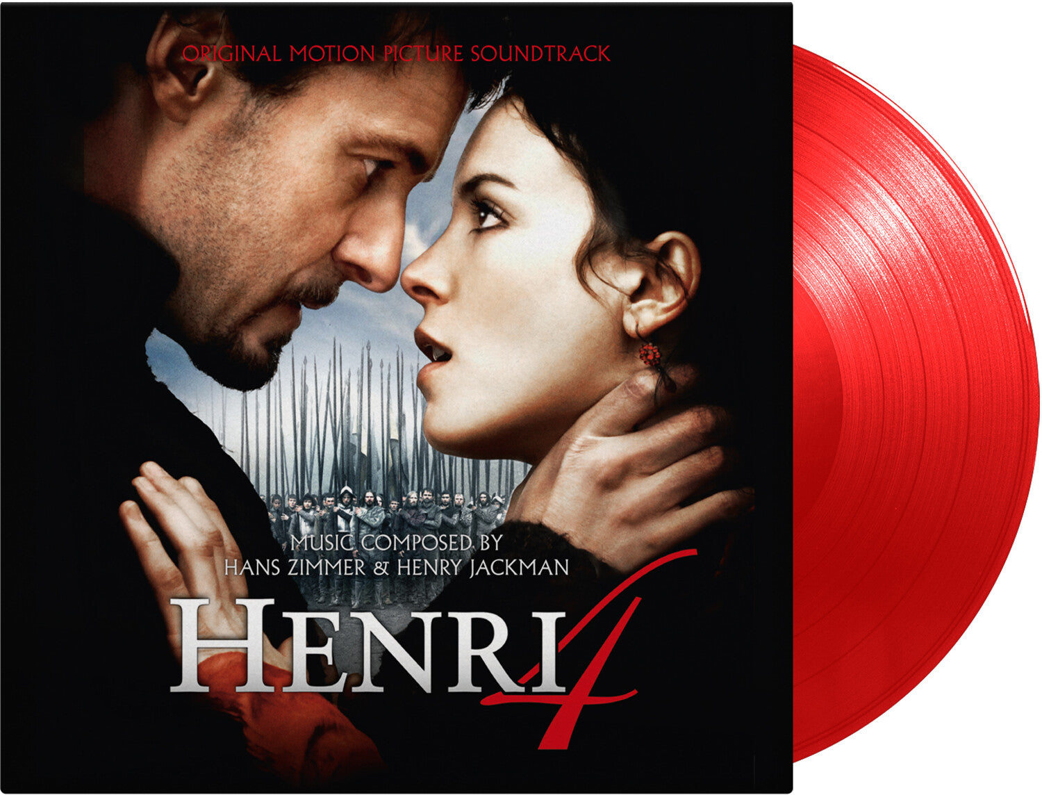 Hans Zimmer / Henry Jackman - Henri 4 (Original Soundtrack) 2xLP (Red Vinyl)