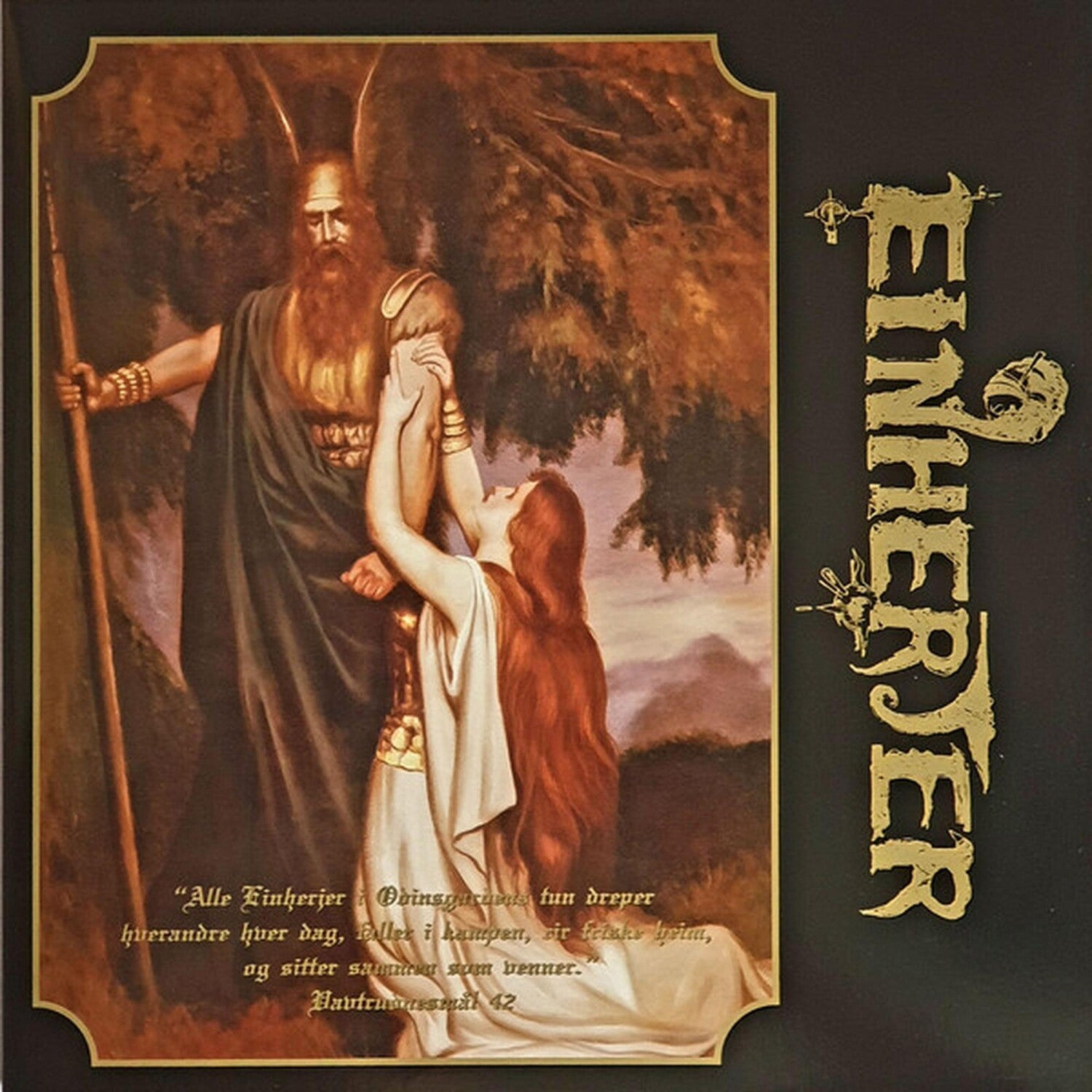 Einherjer - Aurora Borealis / Leve Vikinganden (Brown Vinyl)