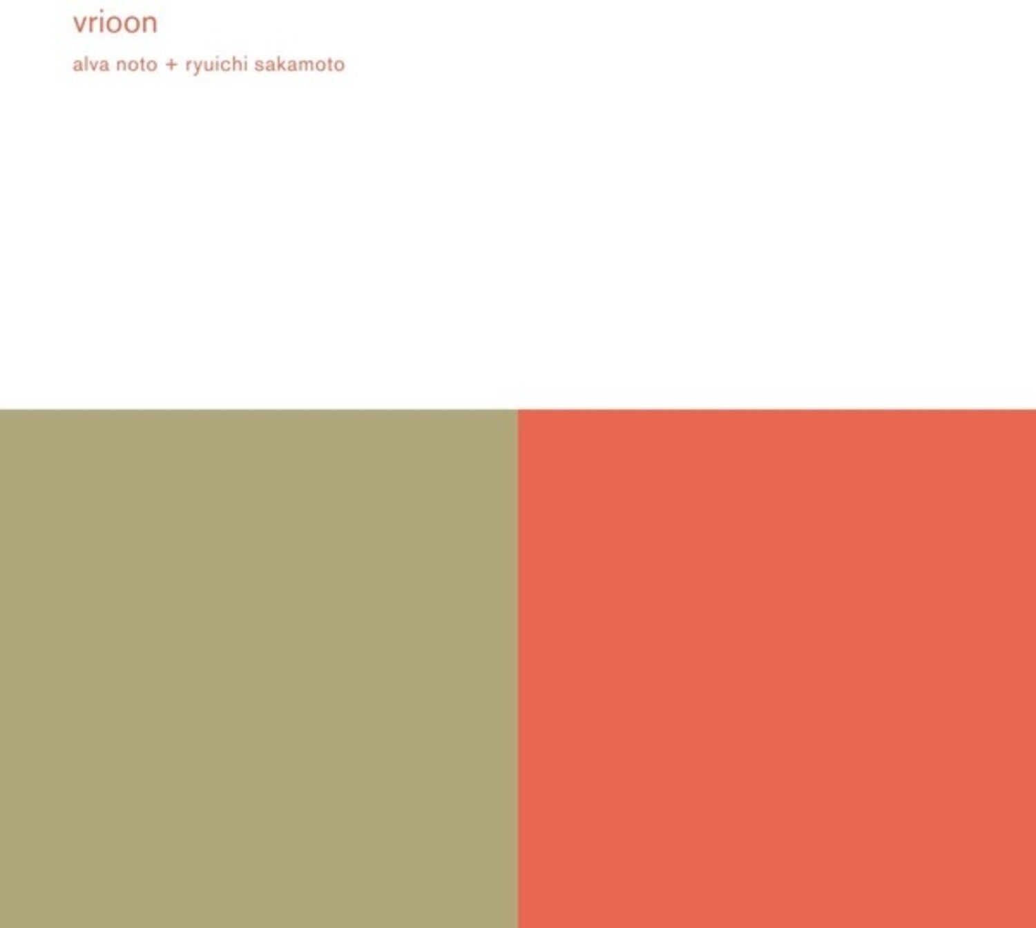 Alva Noto / Ryuichi Sakamoto - Vrioon (Remastered)