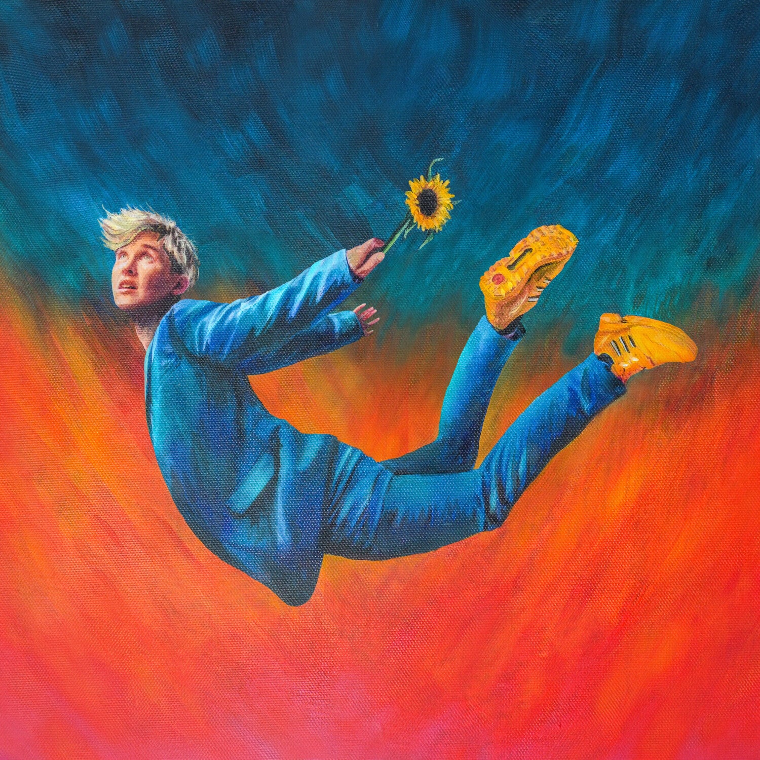 Alex the Astronaut - How to Grow a Sunflower Underwater - Sea Blue (Blue Vinyl)