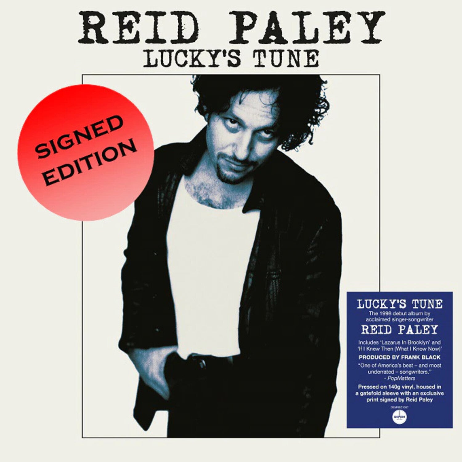 Reid Paley - Lucky's Tune - Signed Gatefold 140