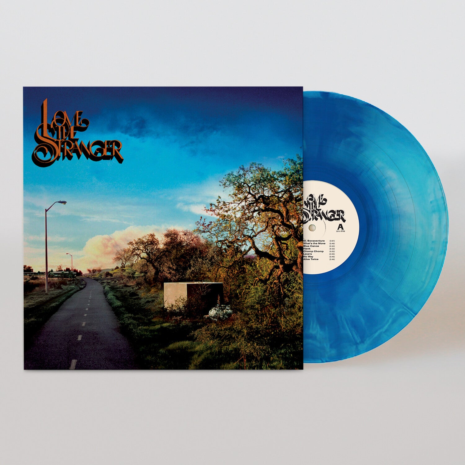 Friendship - Love The Stranger - Opaque Blue & White (Blue Vinyl)