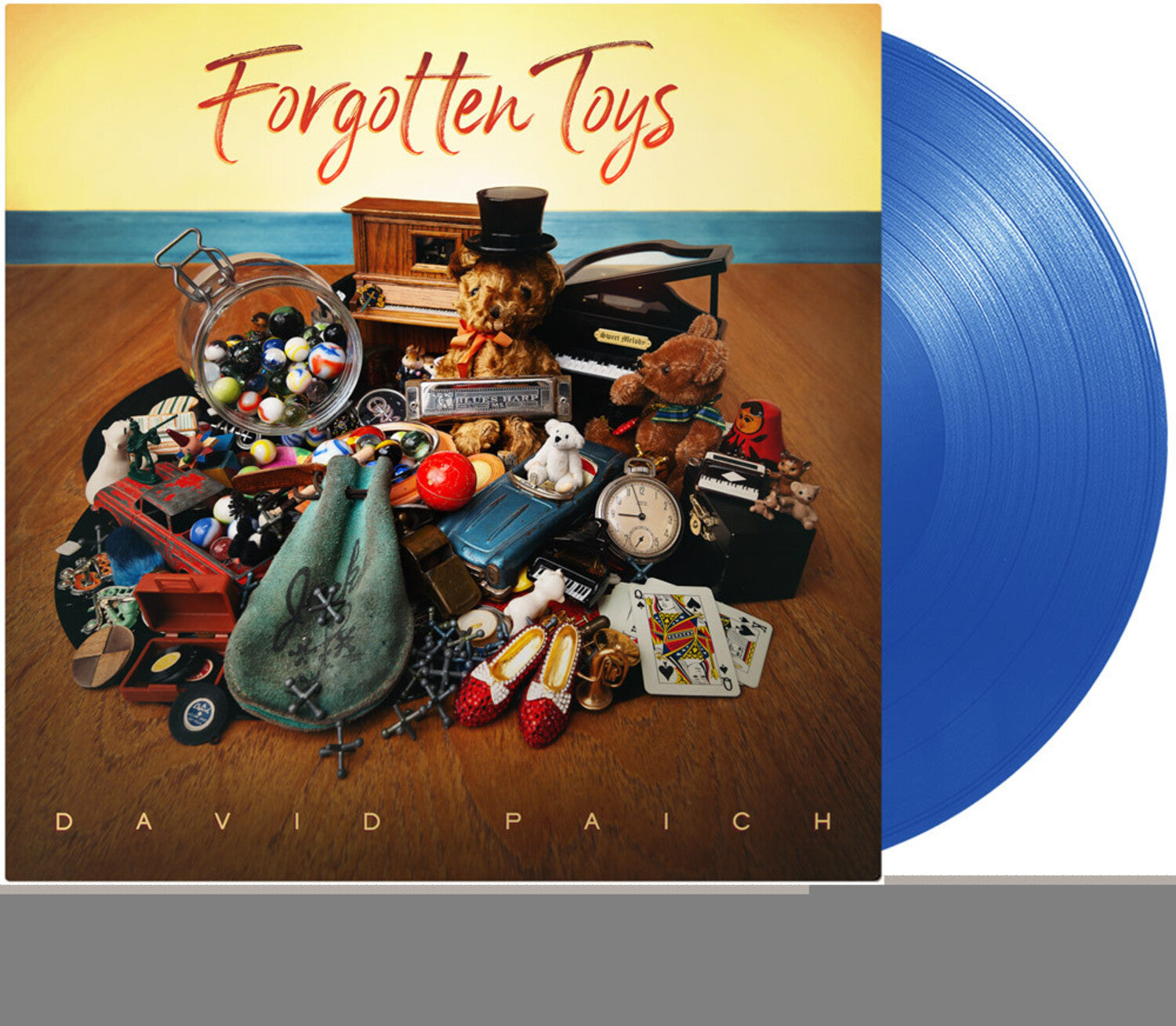 David Paich - Forgotten Toys - Transparent Blue (Blue Vinyl)
