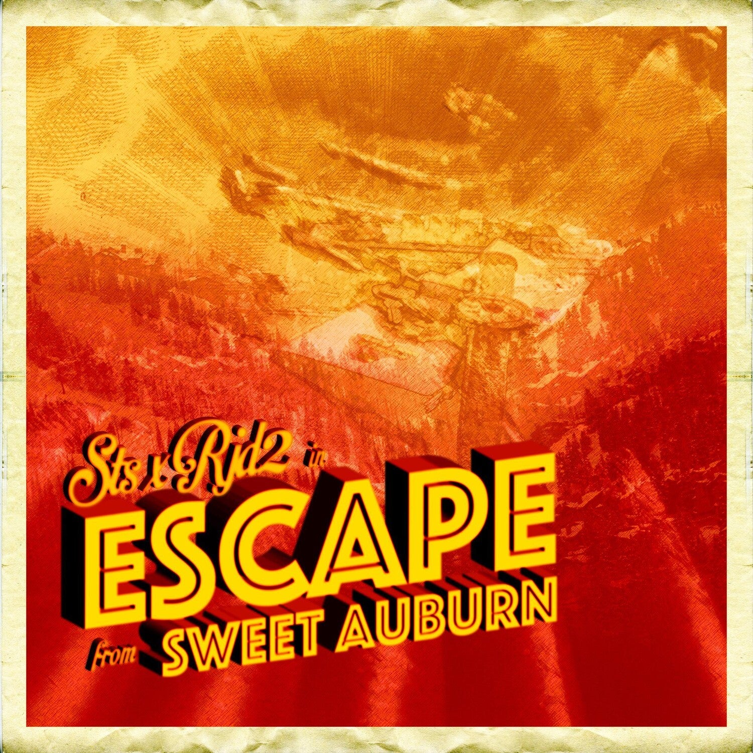 Sts X Rjd2 - Escape From Sweet Auburn 2xLP (Gold Vinyl)