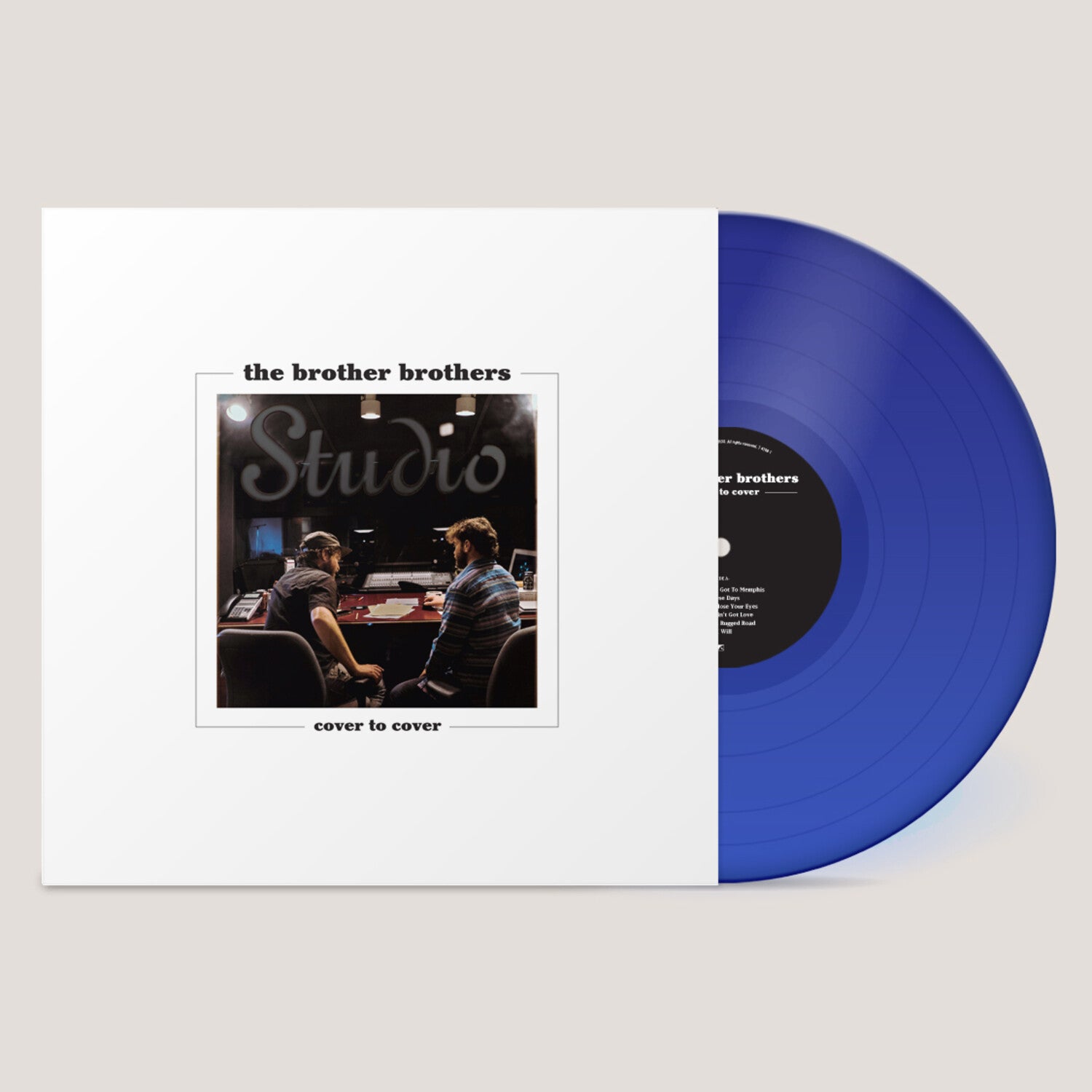 Brother Brothers - Cover To Cover - Translucent Blue (Blue Vinyl)