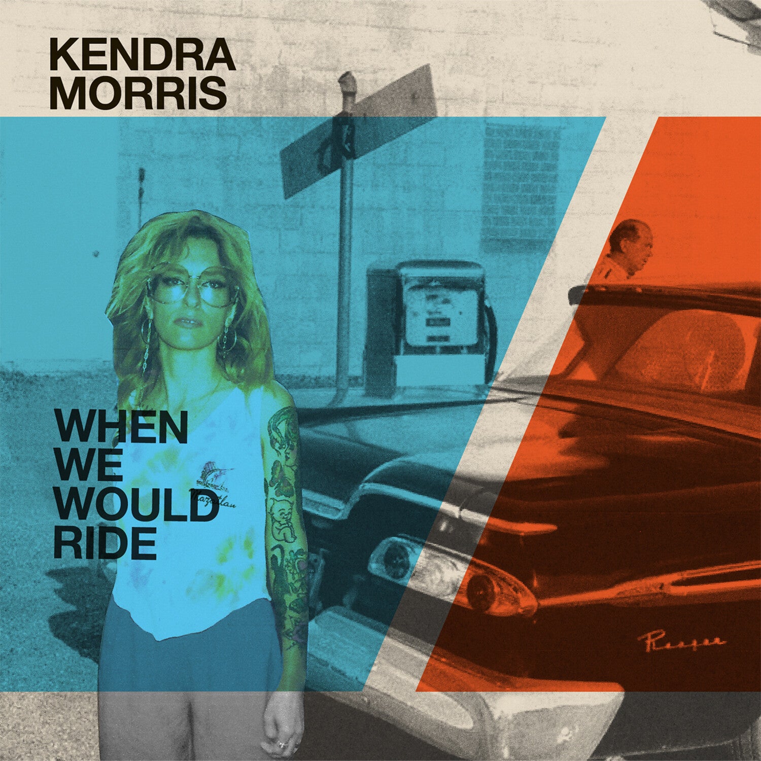 Kendra Morris & Eraserhood Sound - When We Would Ride / Catch The Sun - Cloudy Clear (Clear Vinyl)