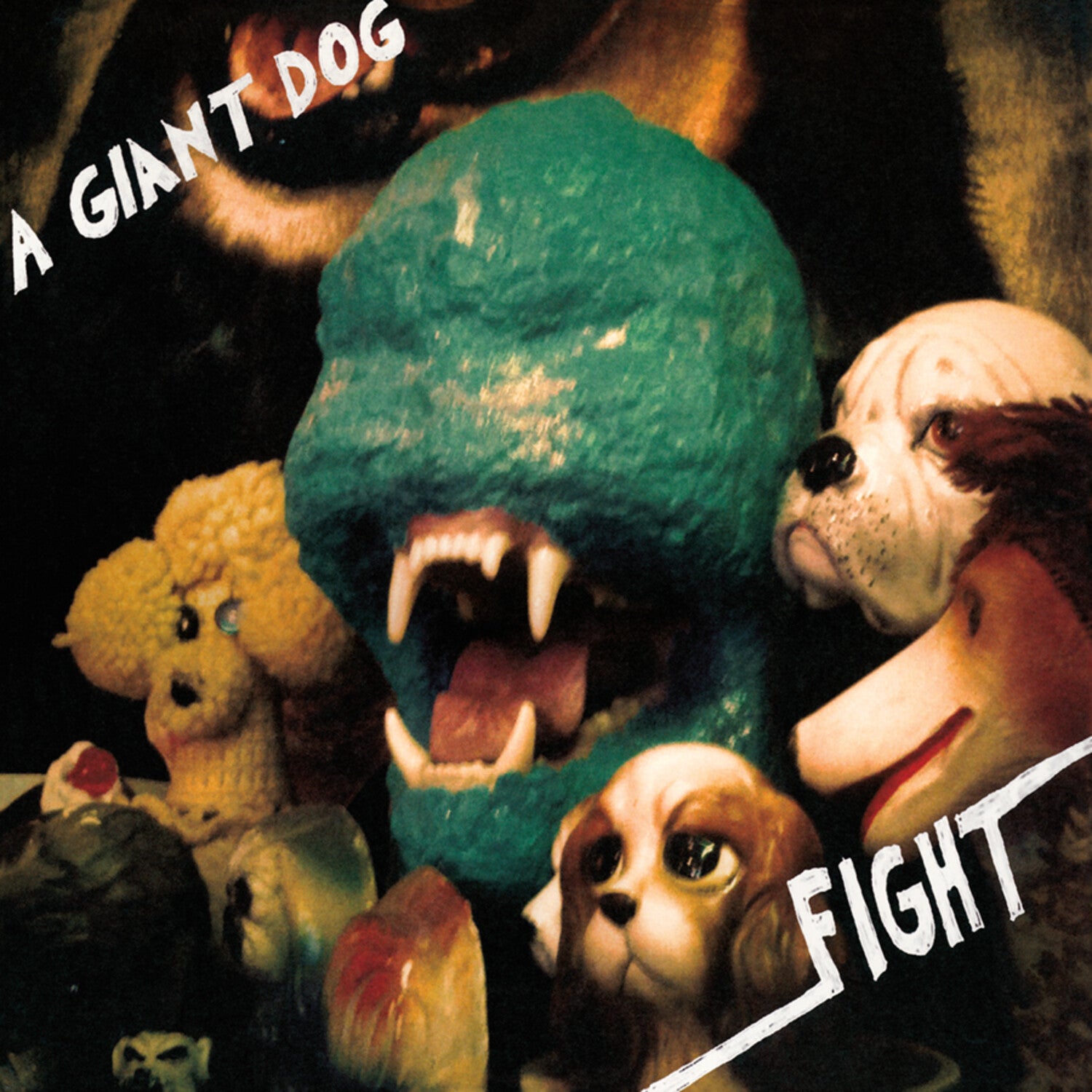 A Giant Dog - Fight (Green Vinyl)