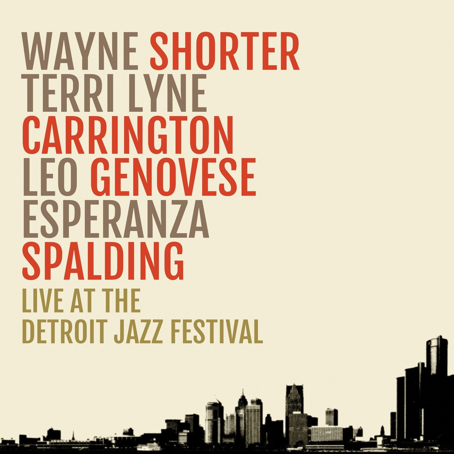 Wayne Shorter - Live At The Detroit Jazz Festival (CD) — CD album cover