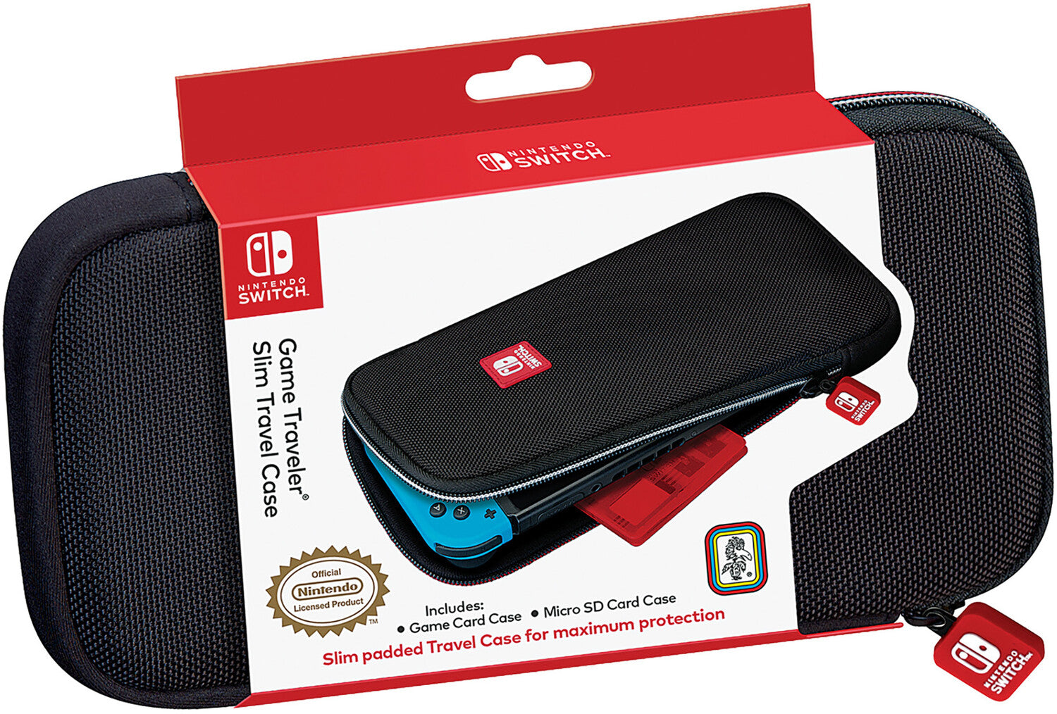 Switch Accessory: Case - RDS Game Traveler Slim - : Officially Licensed by Nintendo