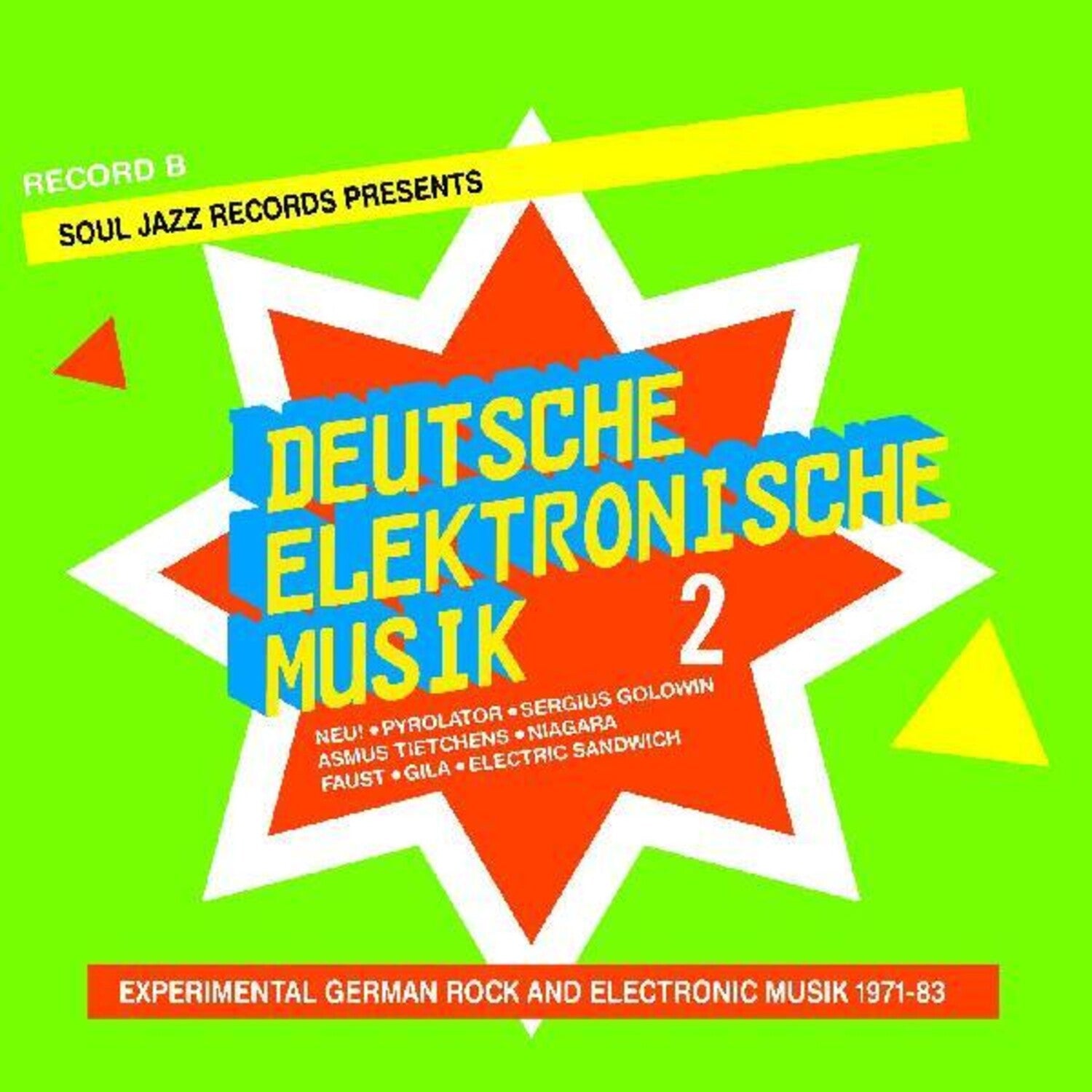 Soul Jazz Records Presents - Deutsche Elektronische Musik 2: Experimental German Rock And Electronic Music 1971-83 - Record B 2xLP