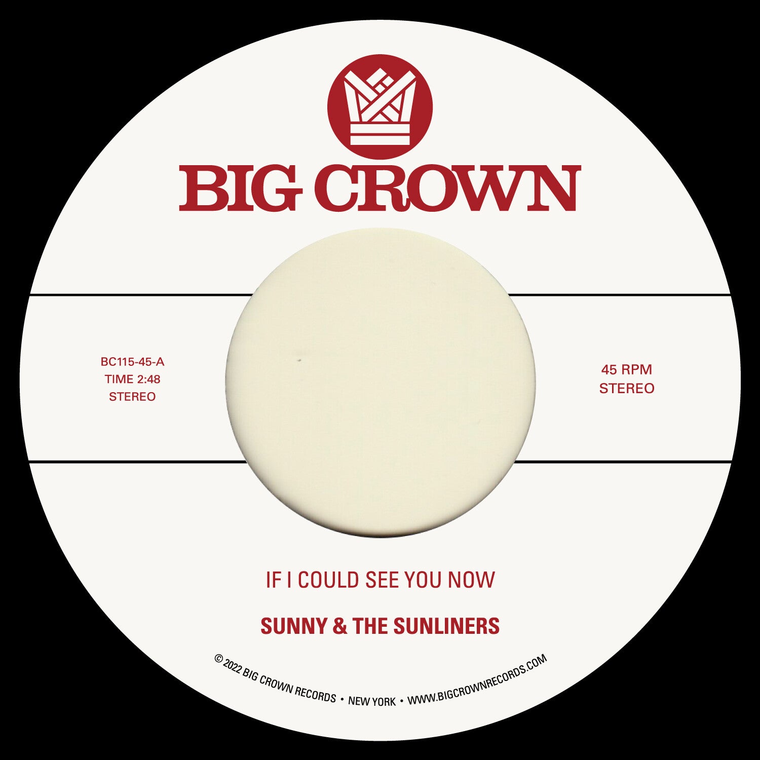 Sunny & the Sunliners - If I Could See You Now / Give Me Time