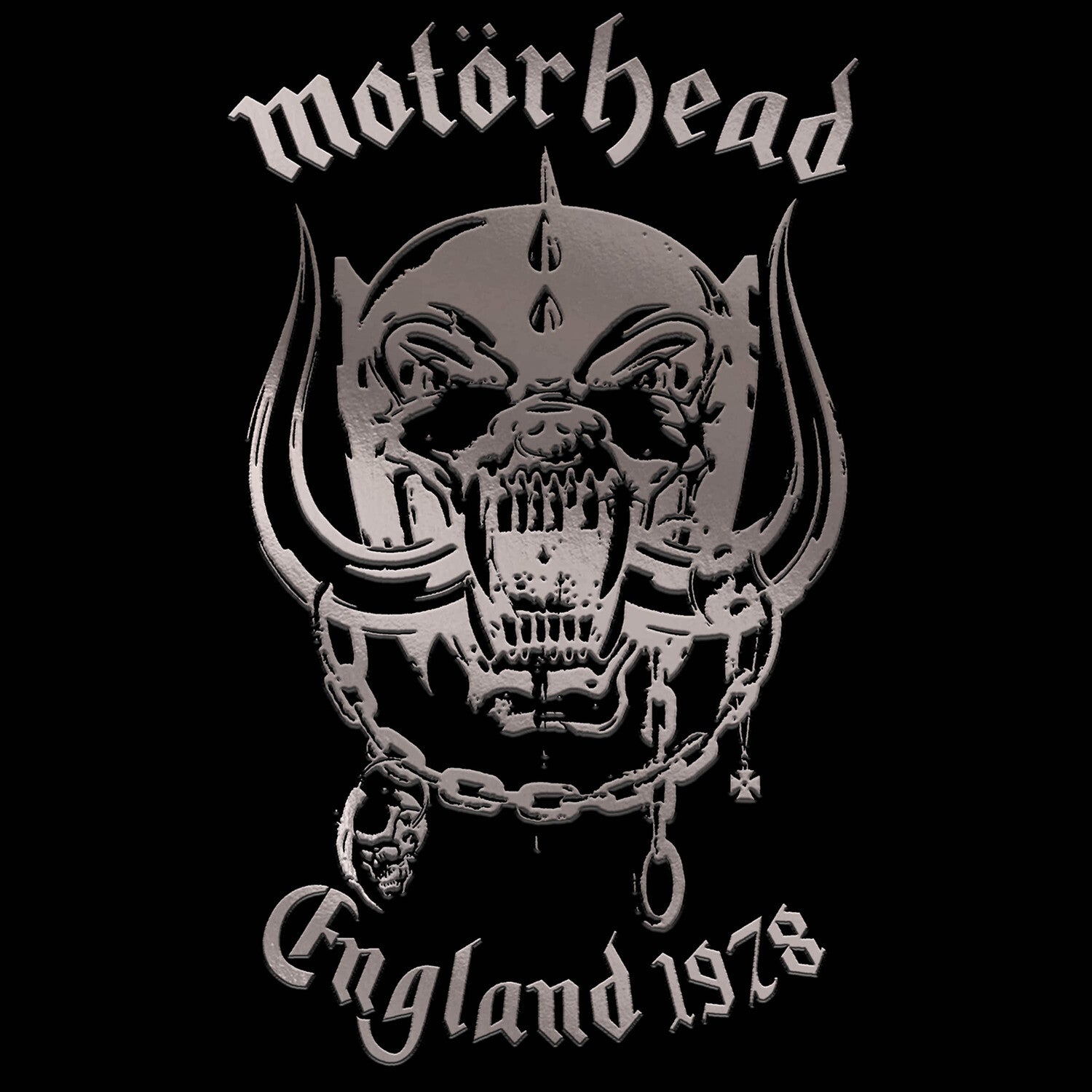 Motorhead - England 1978 (Silver Vinyl) — vinyl LP album cover