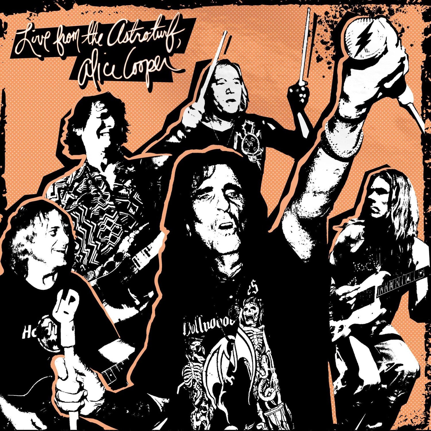 Alice Cooper - Live From The Astroturf 2xLP (Yellow Vinyl)