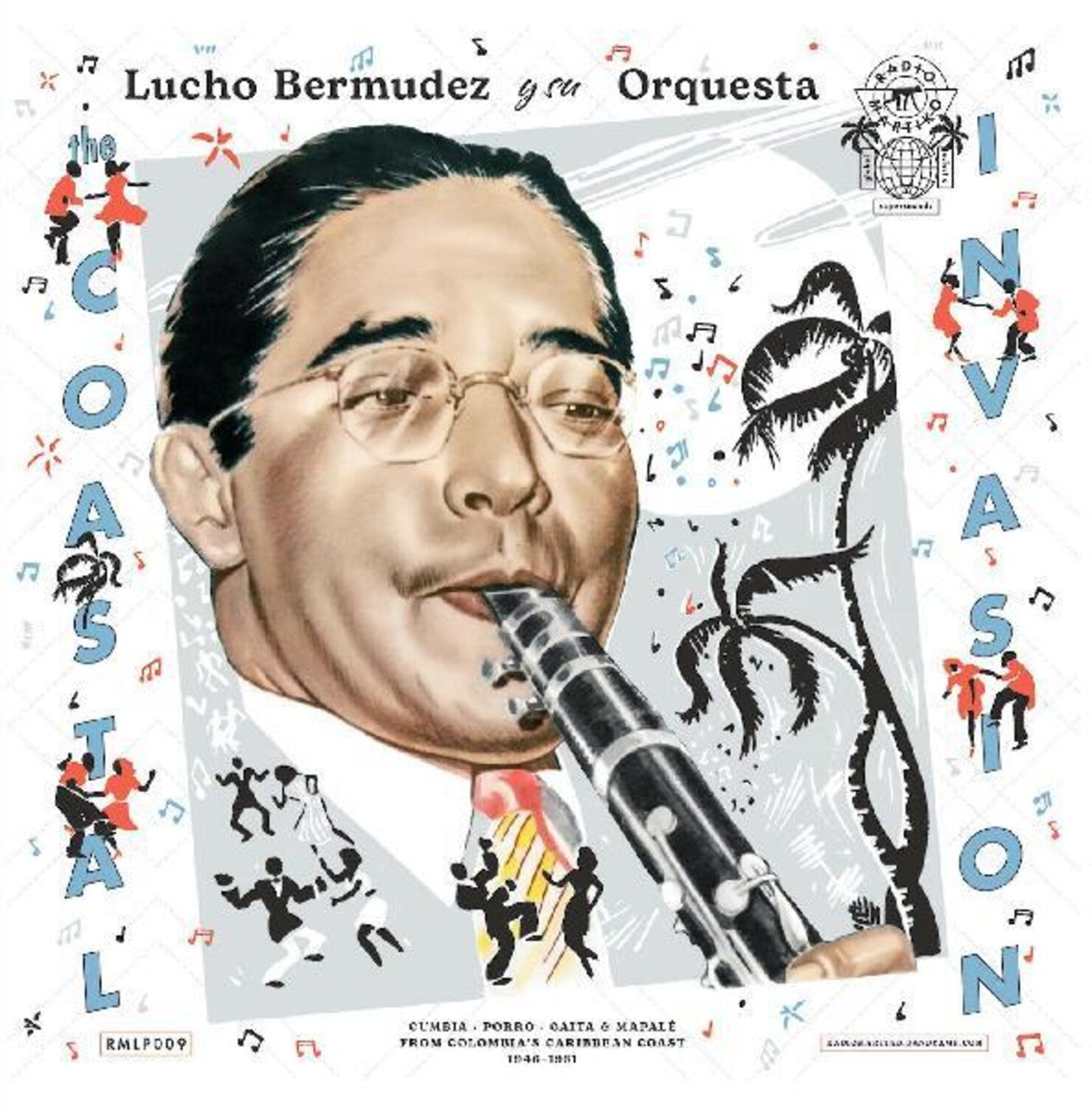 Lucho Y Su Orquesta Bermudez - The Coastal Invasion: Cumbia, Porro, Gaita & Mapale from Colombias Caribbean Coast (1946-1961) 2xLP